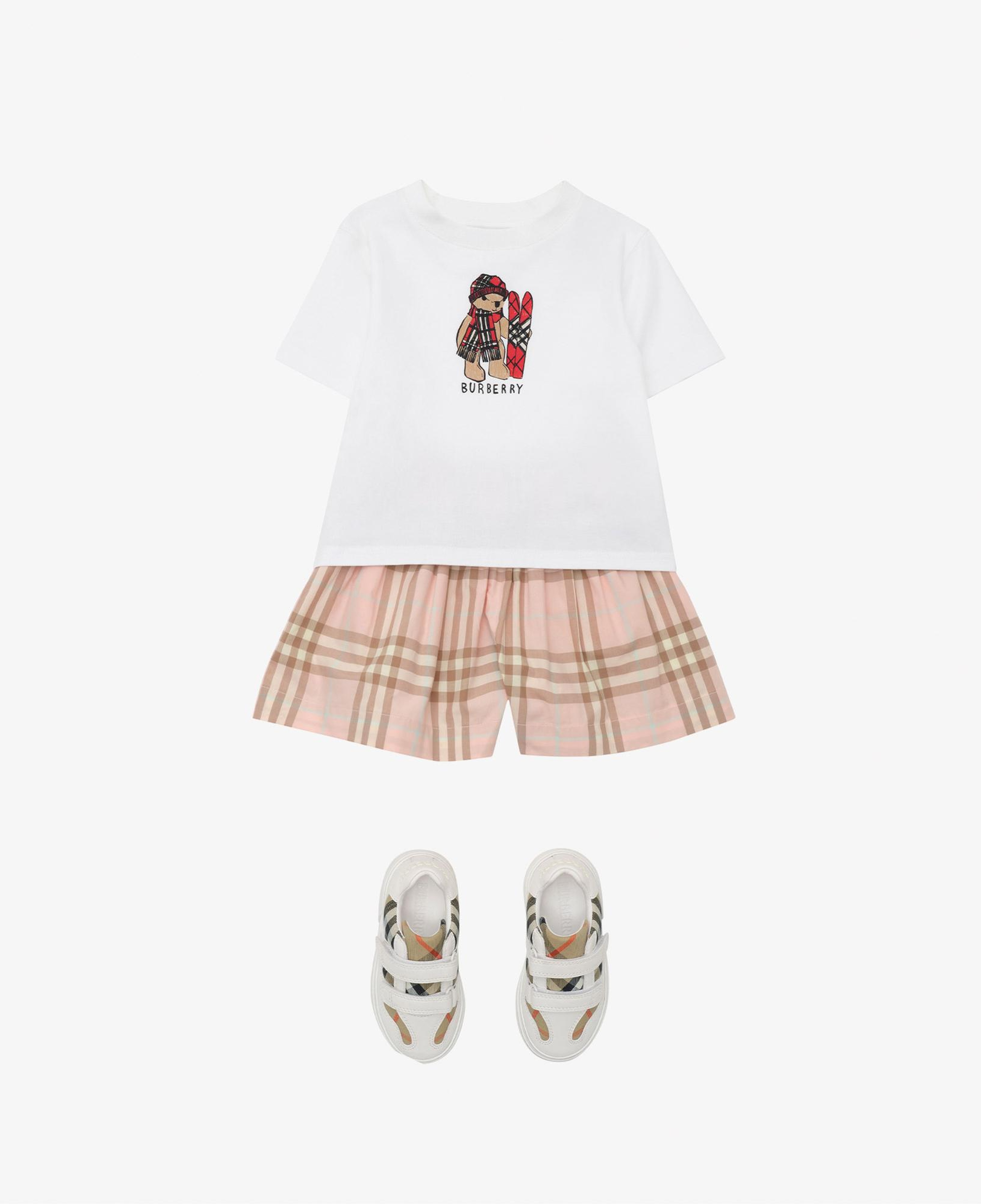 Burberry Marcy Check Çocuk Pembe Şort