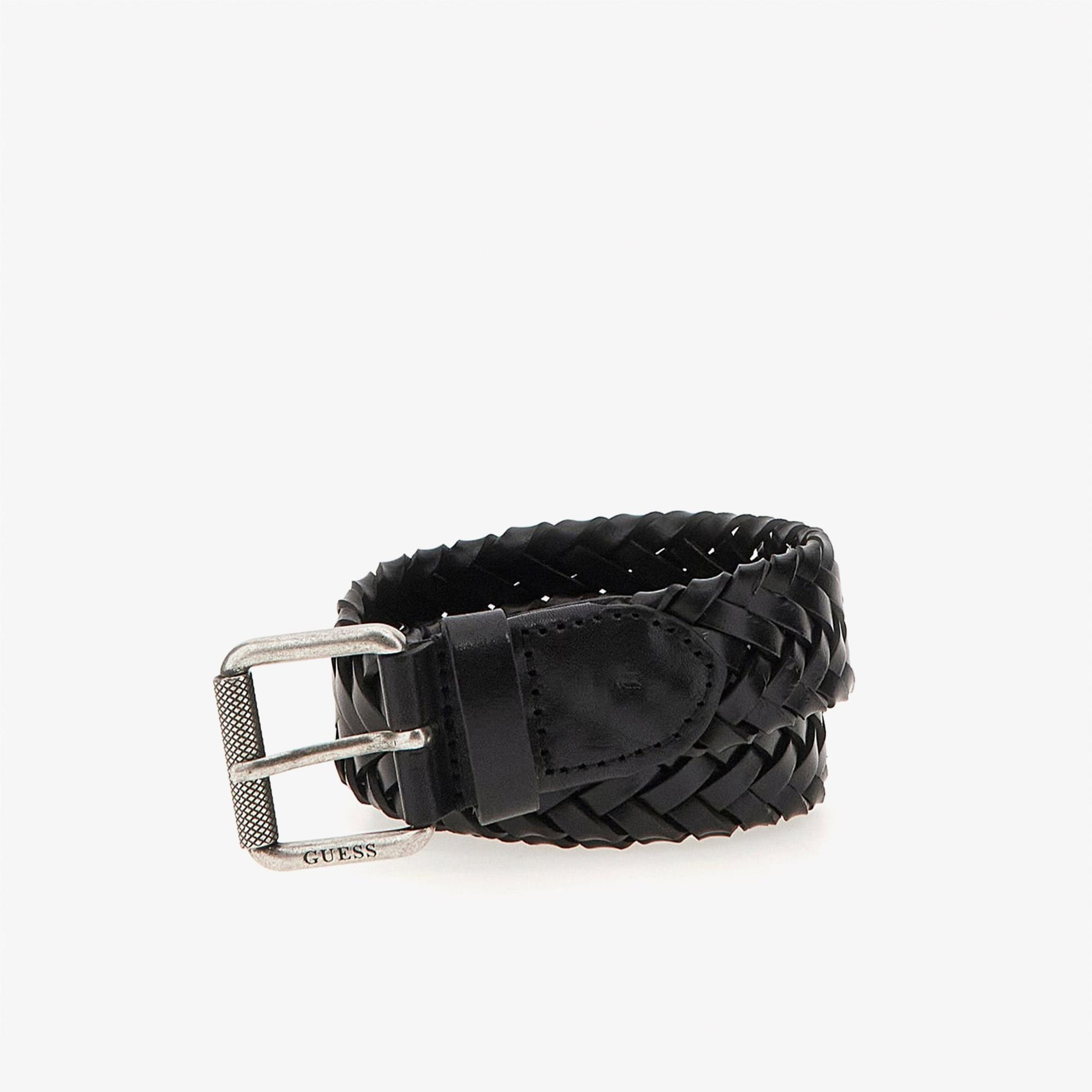 Guess Aveiro Erkek Siyah Kemer