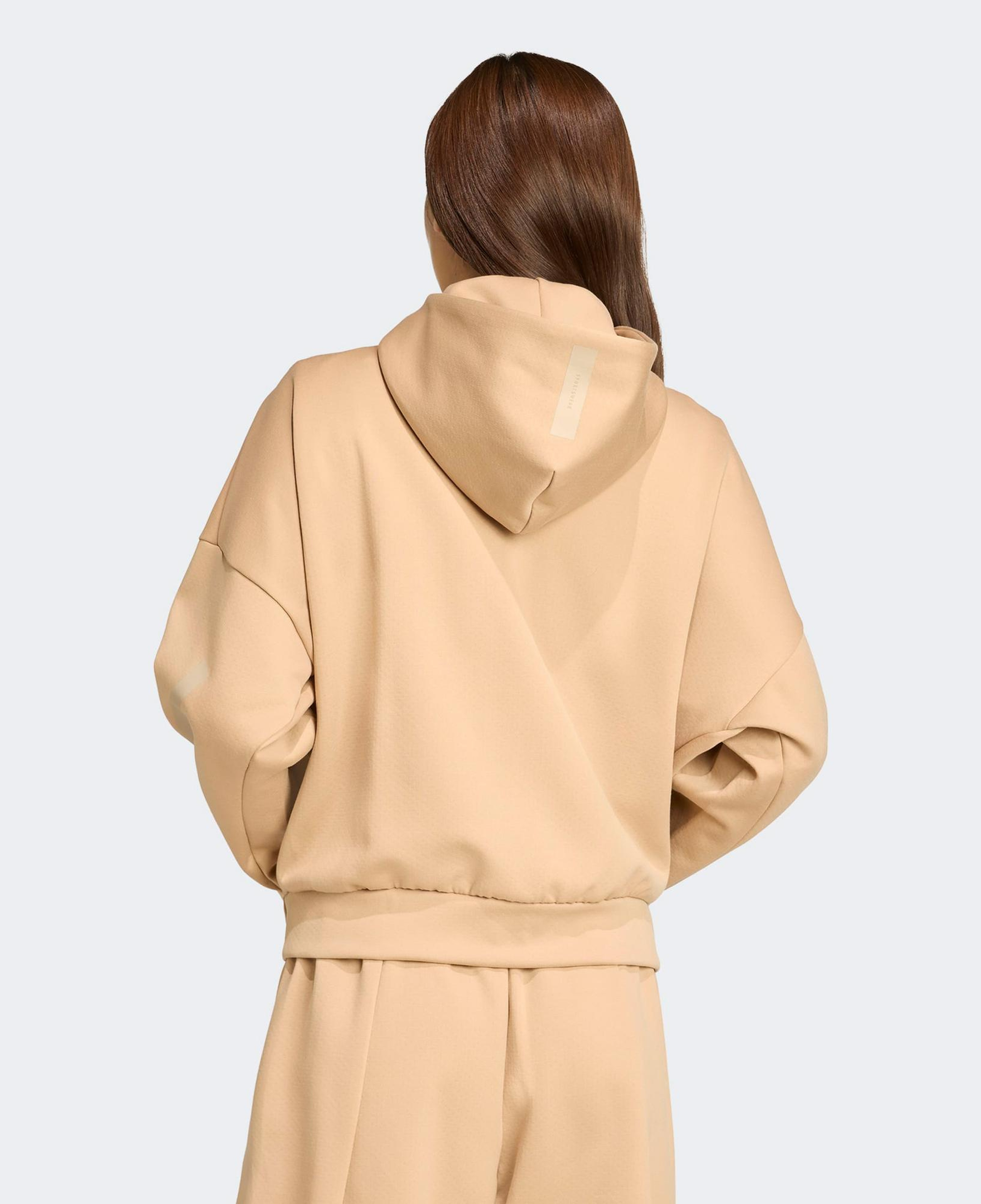 Adidas W Z.N.E. Full Zip Kadın Kahverengi Eşofman Üstü