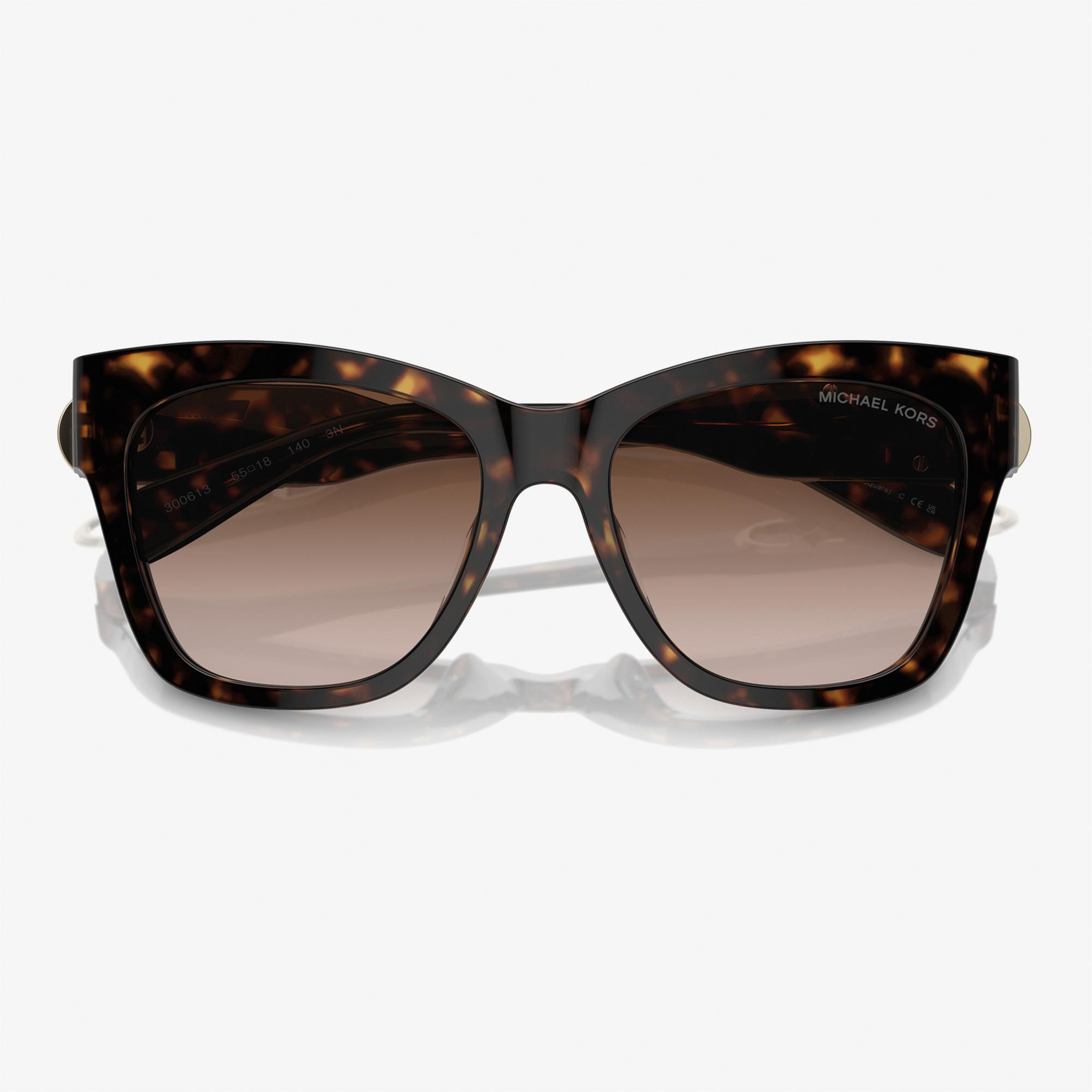 MICHAEL KORS 0MK2182U Acetate Kadın Kahverengi Güneş Gözlüğü