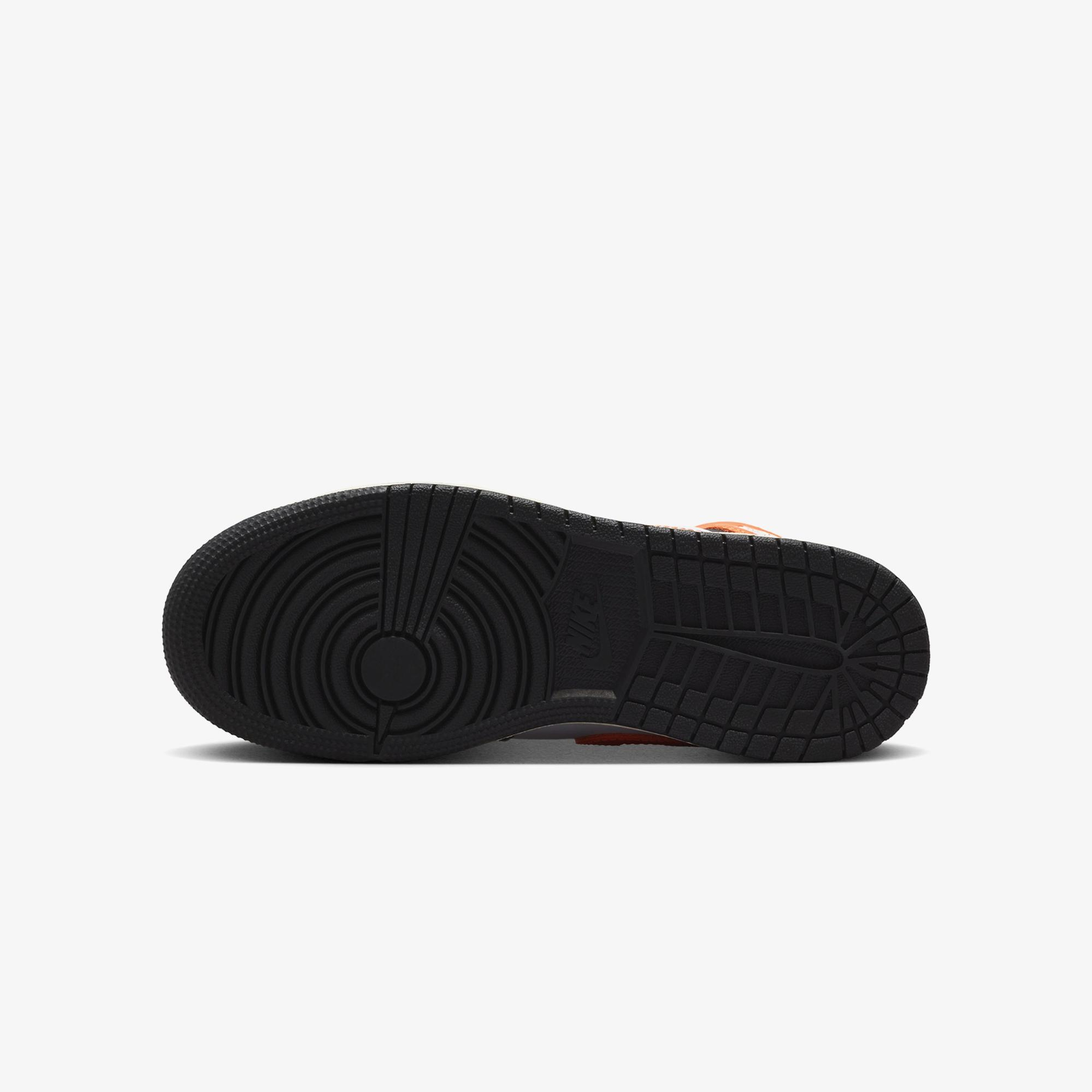 Jordan Air 1 Mid Turuncu Spor Ayakkabı