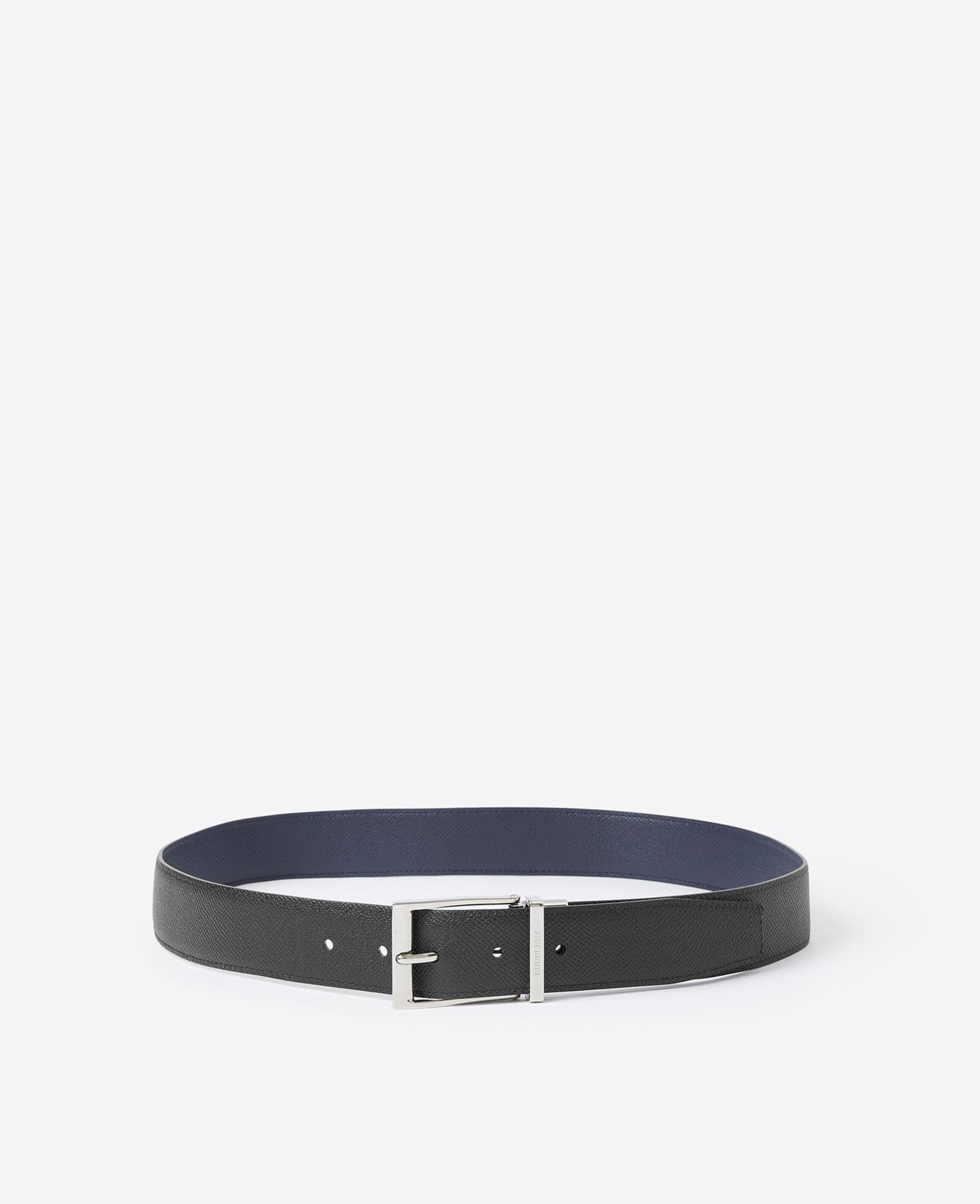 Burberry Reversible Grainy Leather Erkek Lacivert Kemer