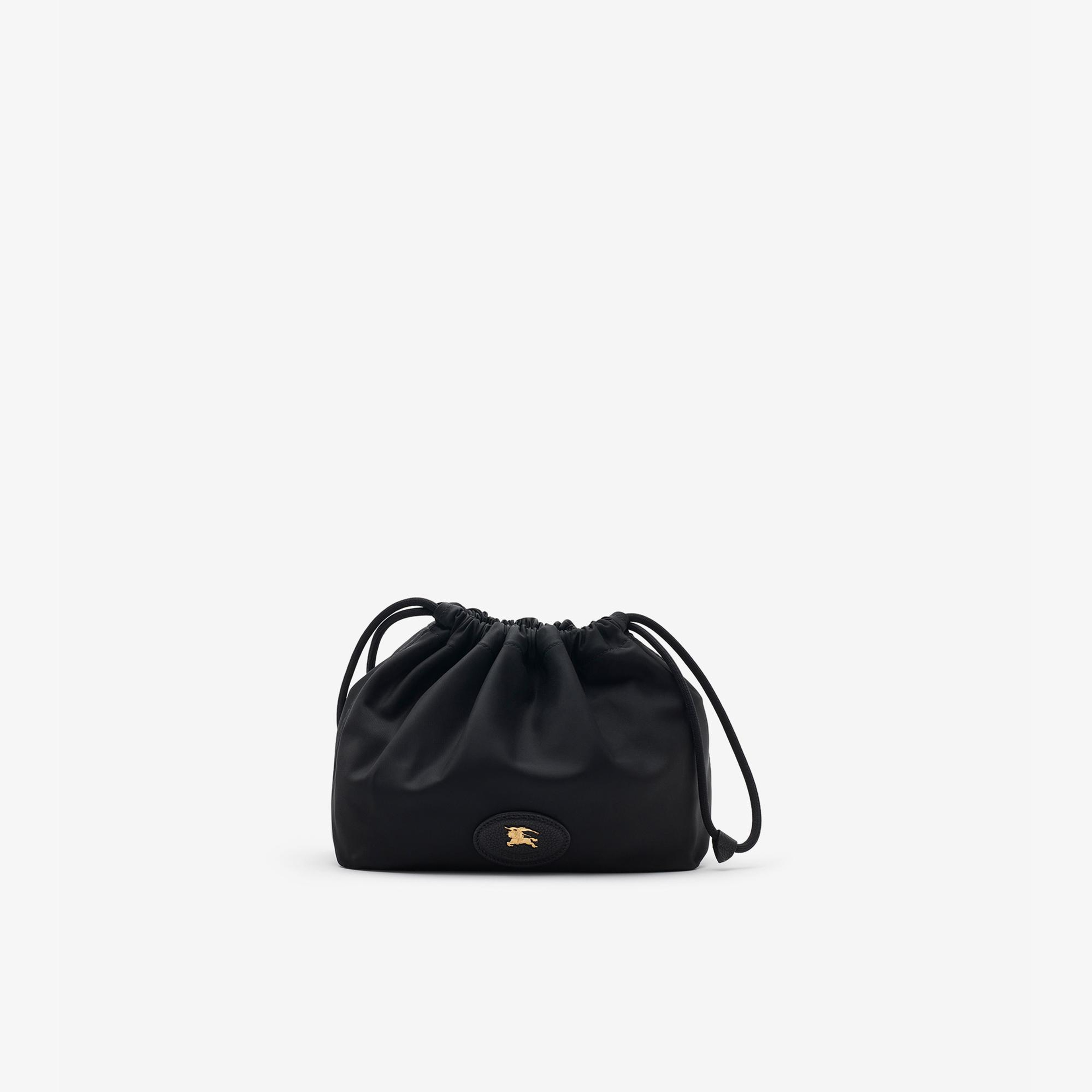 Burberry Reversible Horseshoe Drawstring Pouch Kadın Siyah Çanta