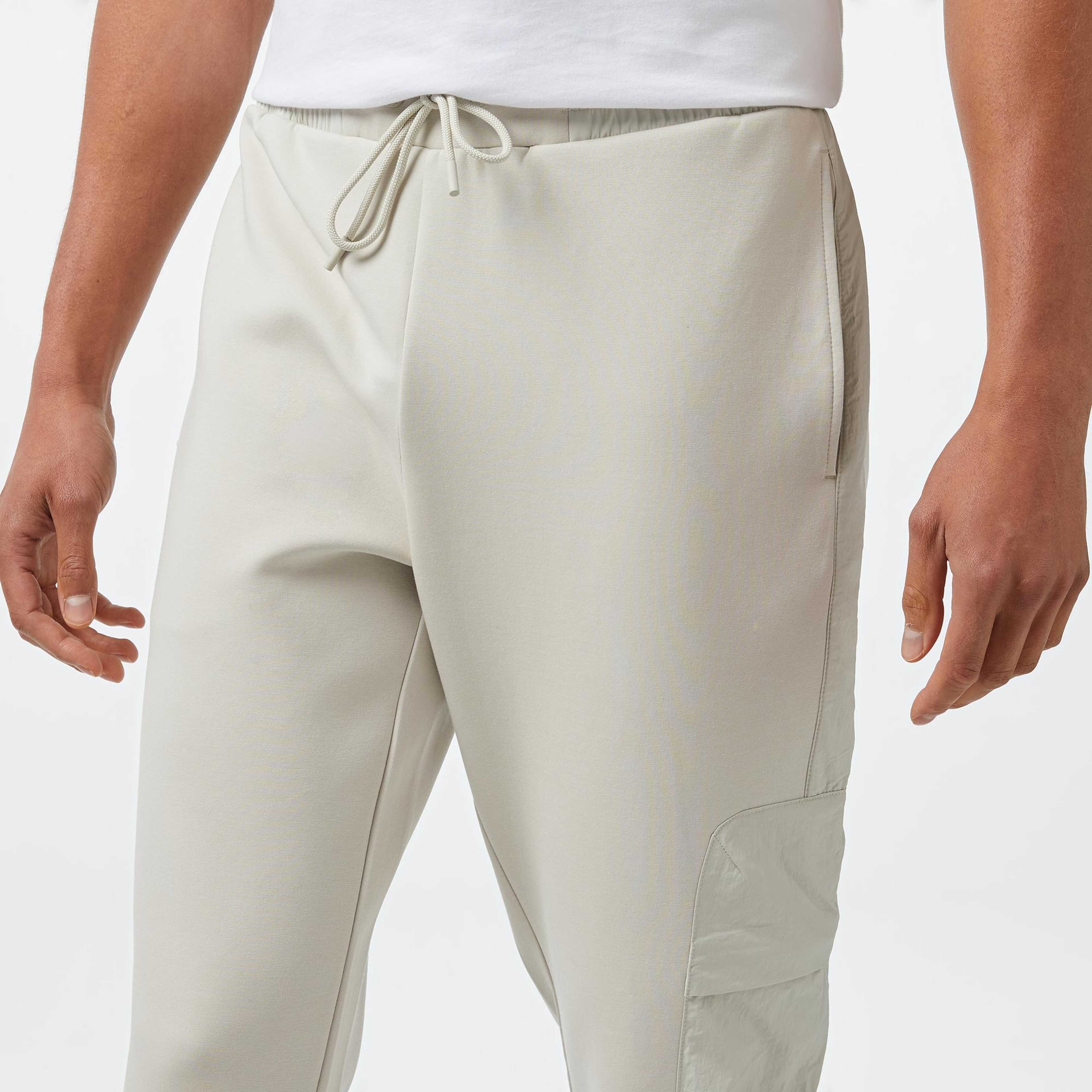 Lacoste Classic Erkek Regular Fit Krem Eşofman Altı