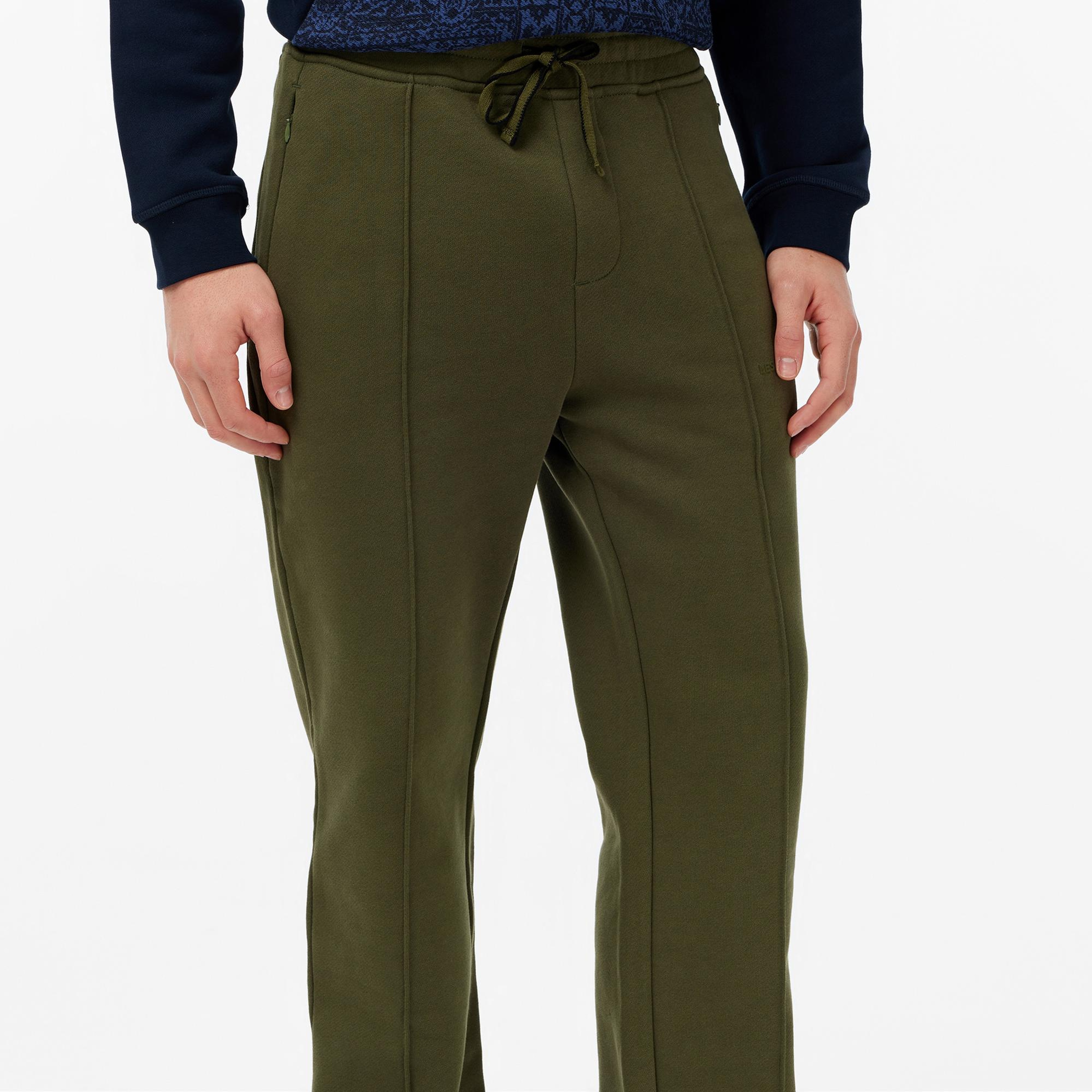 Les Benjamins Regular Fit Erkek Haki Eşofman Altı