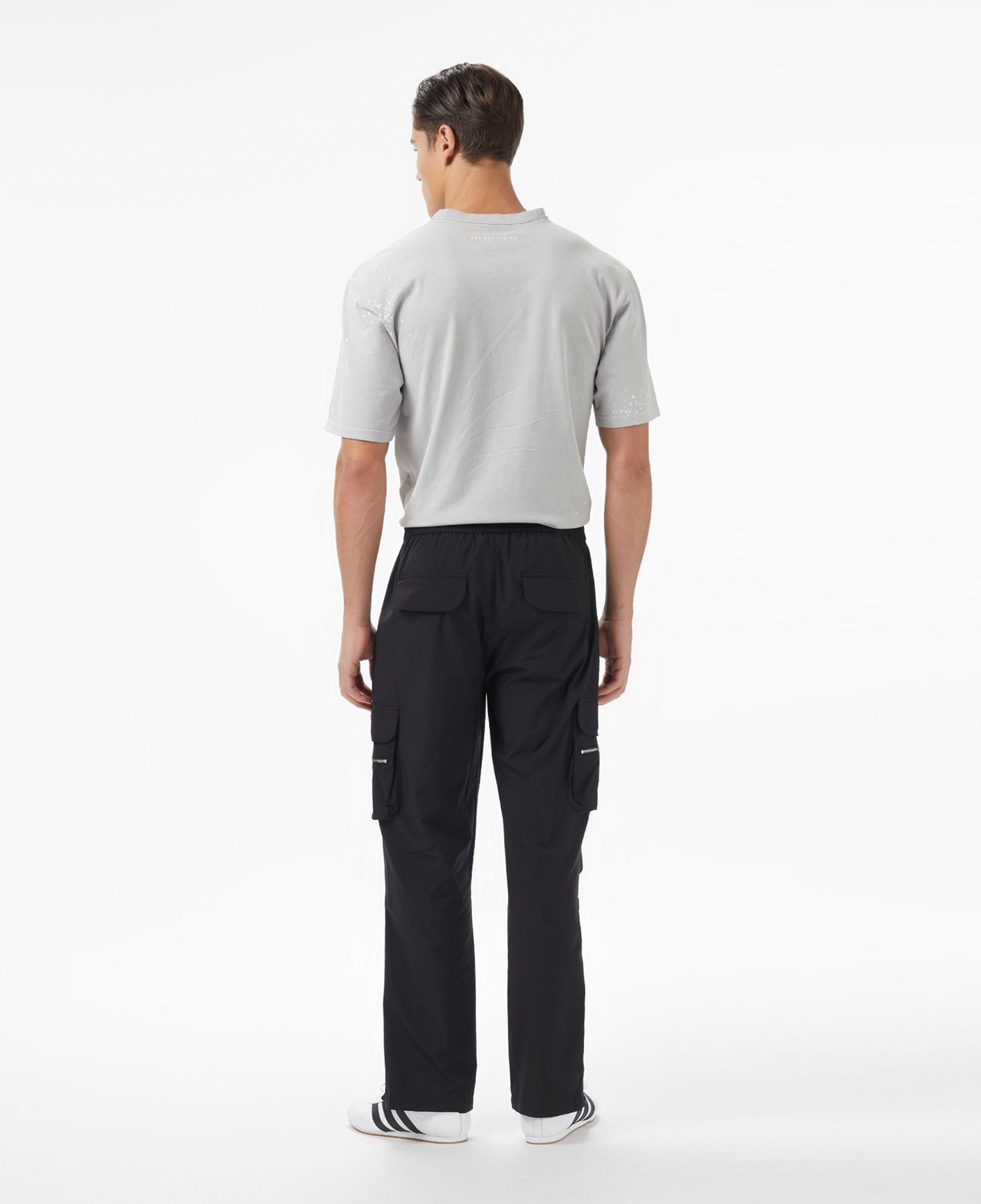 Les Benjamins Classics Tapered Fit Erkek Siyah Kargo Pantolon