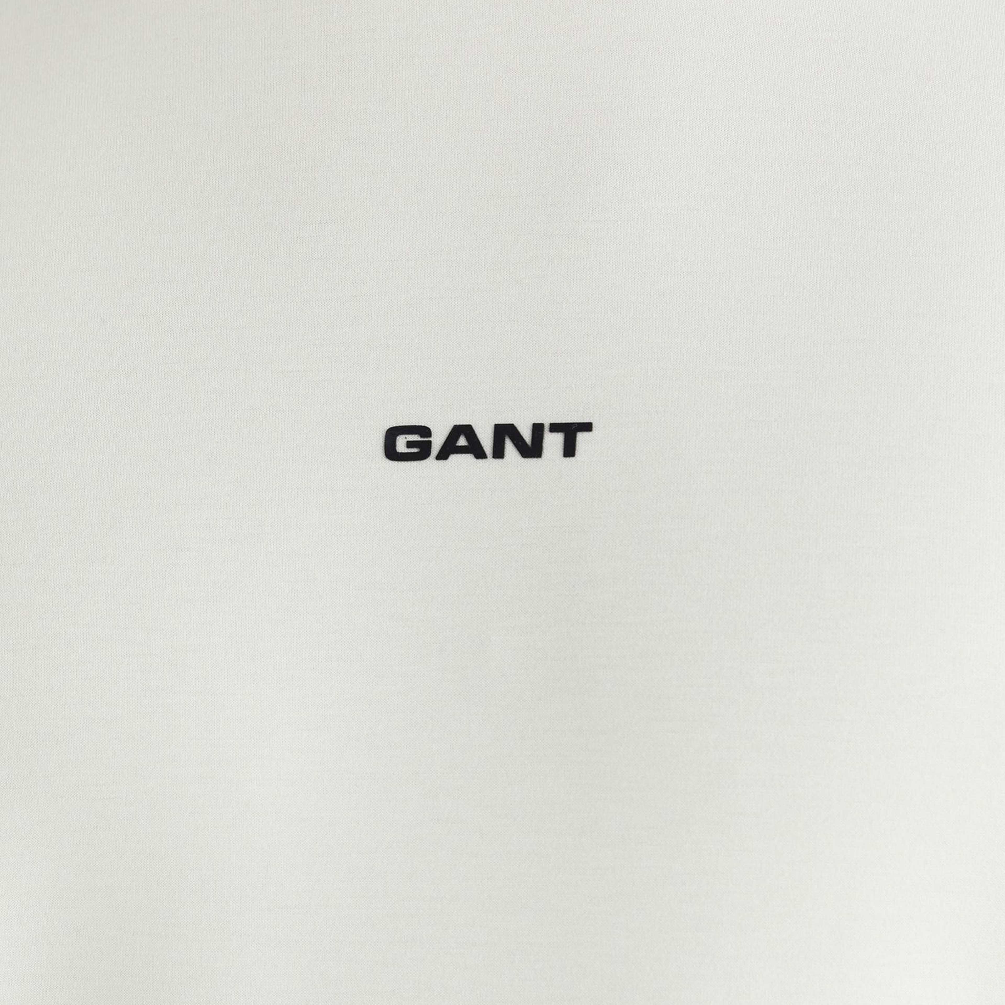 GANT Erkek Beyaz Baskılı Kısa Kollu T-Shirt