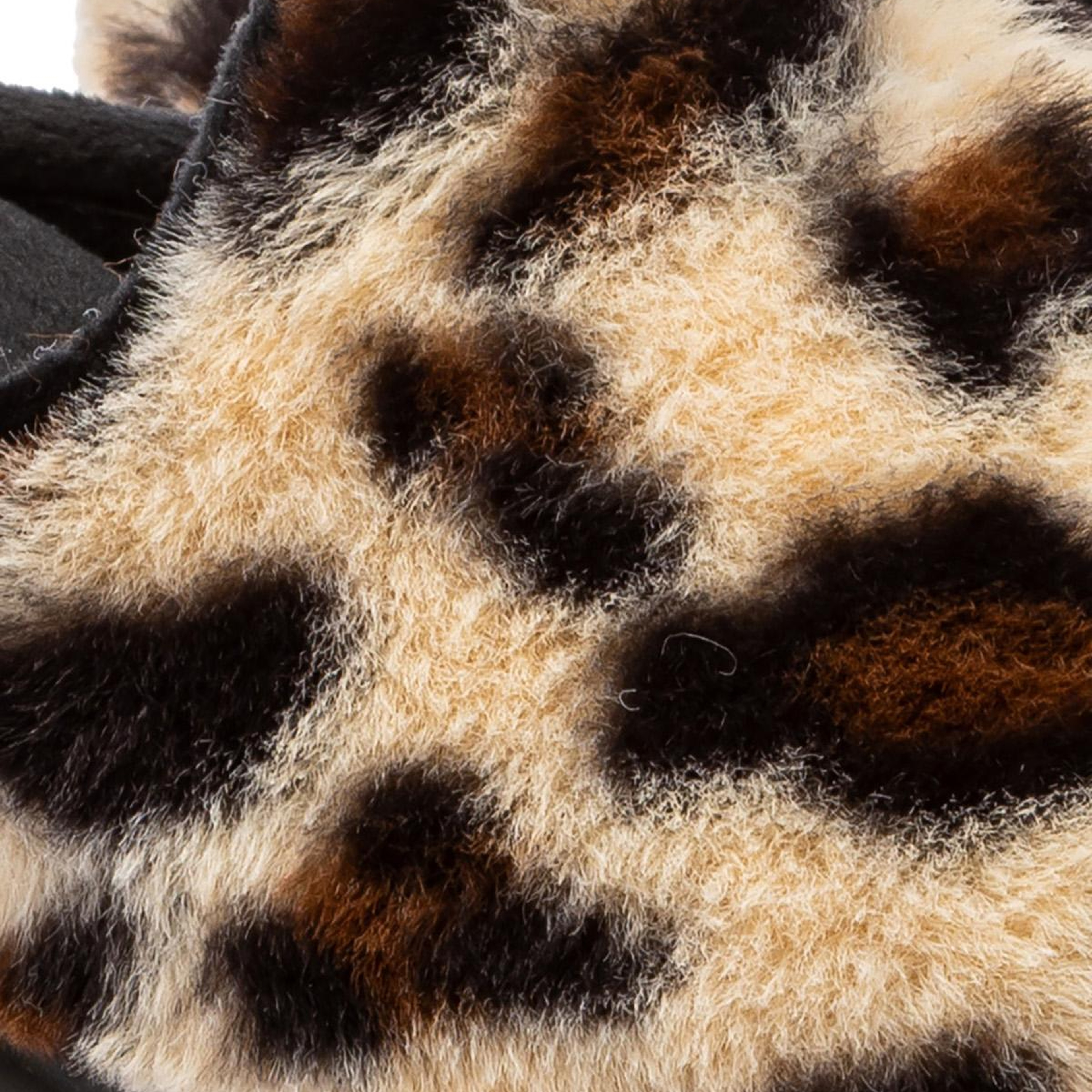 Leopar Kadın Peluş Ev Terliği Bej 37/41