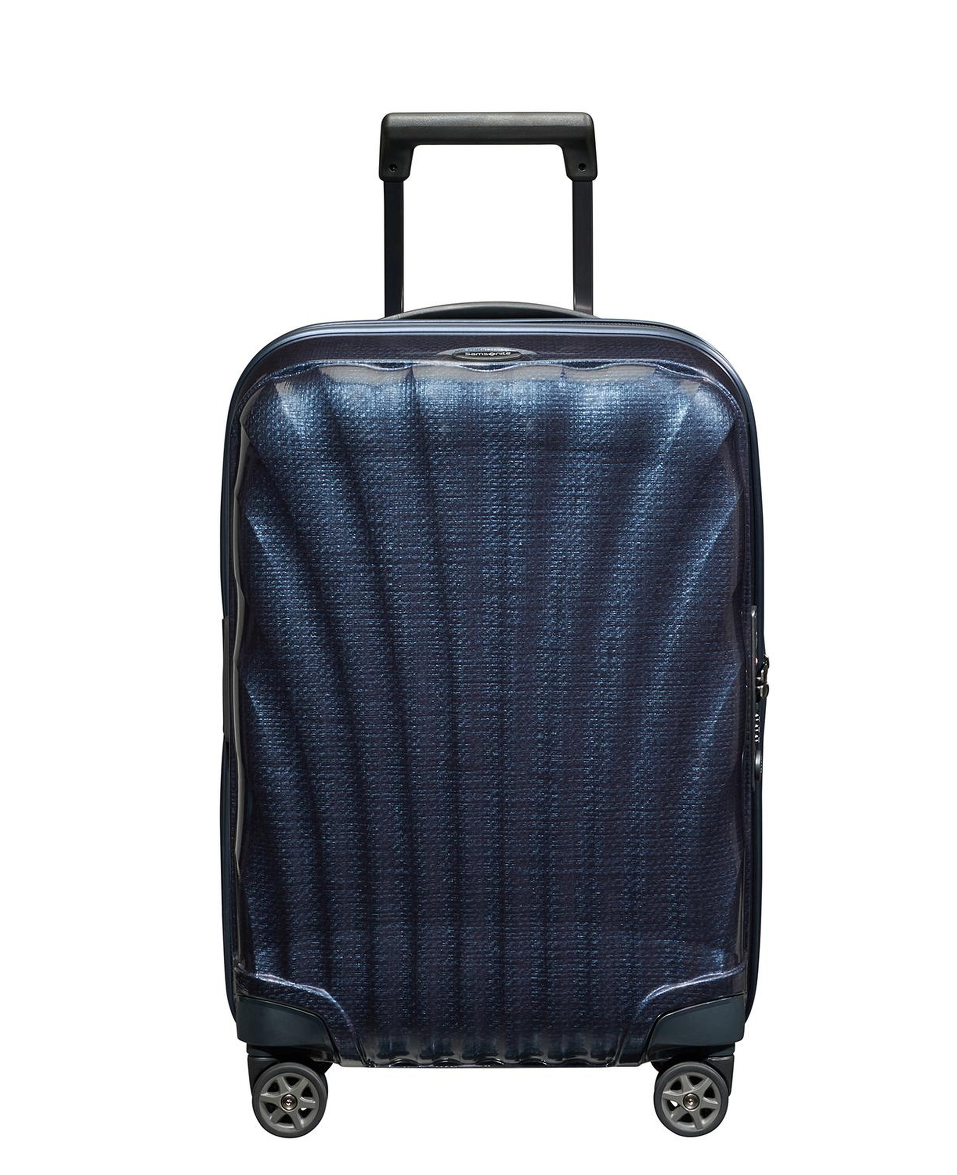 Samsonite Lacivert C-Lite - Spinner 4 Tekerlekli Körüklü Kabin Boy Valiz 55cm
