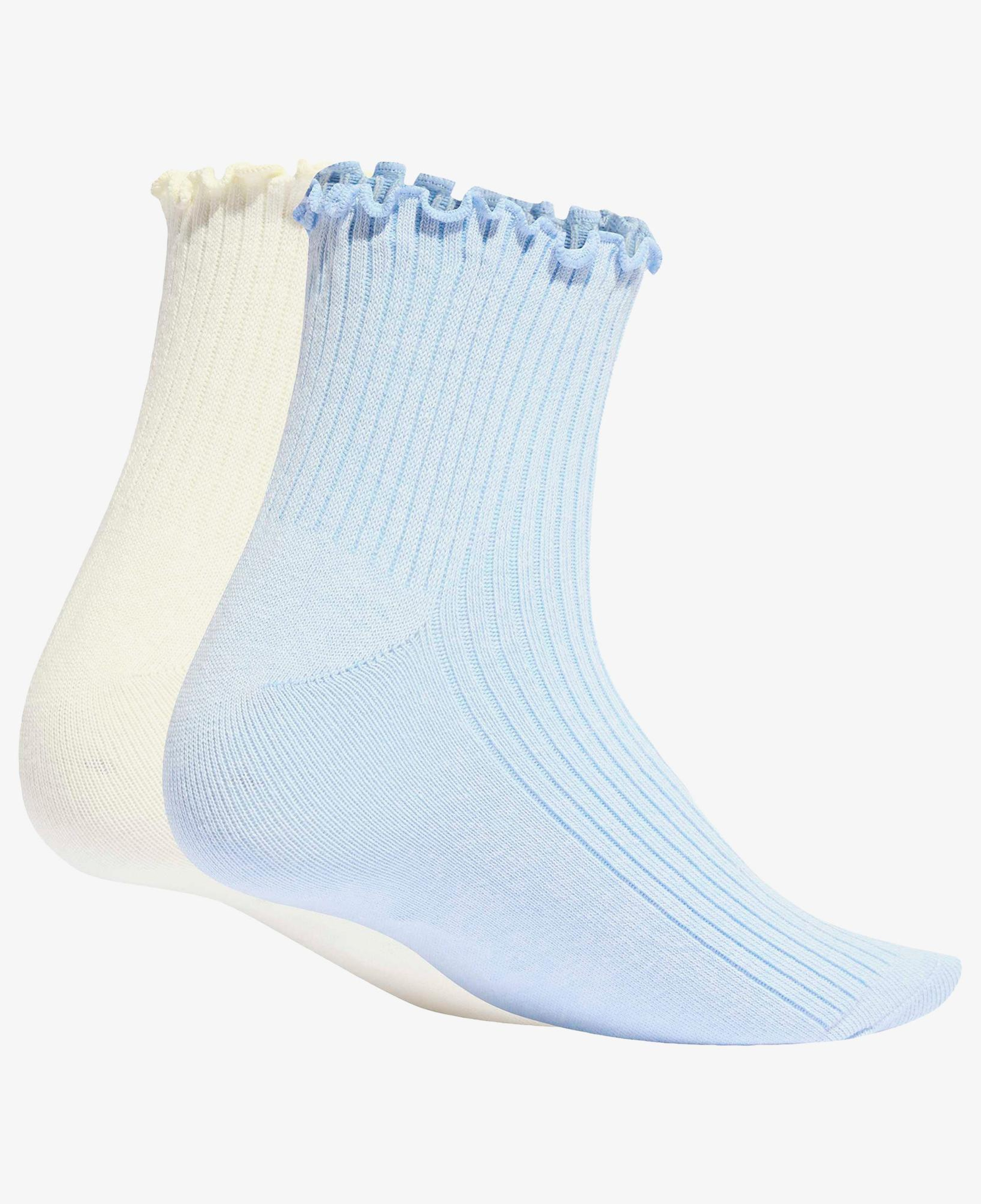 adidas Ruffle 1/4 S 2P Unisex Mavi Çorap