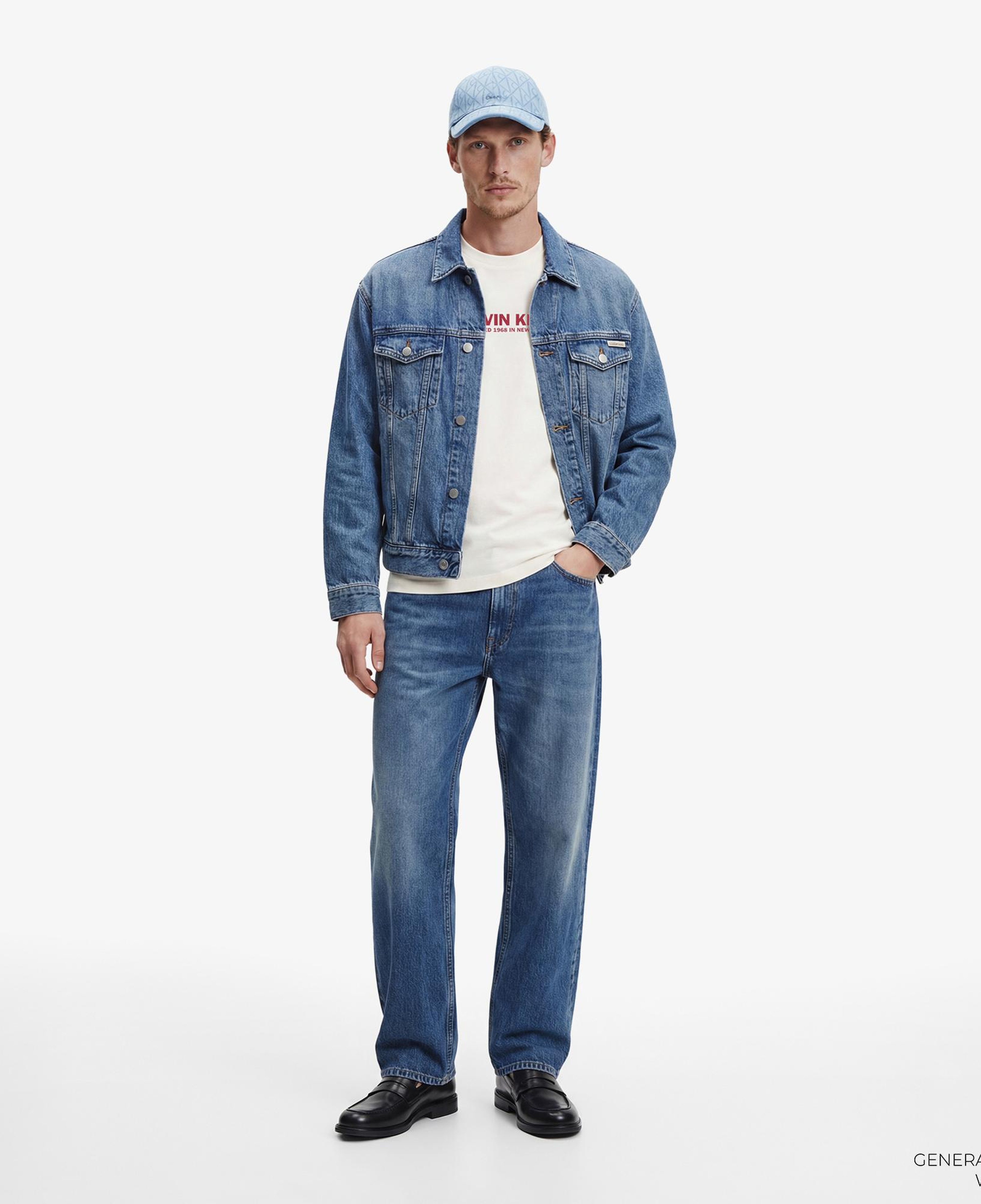 Calvin Klein 30S Grap Erkek Beyaz T-Shirt