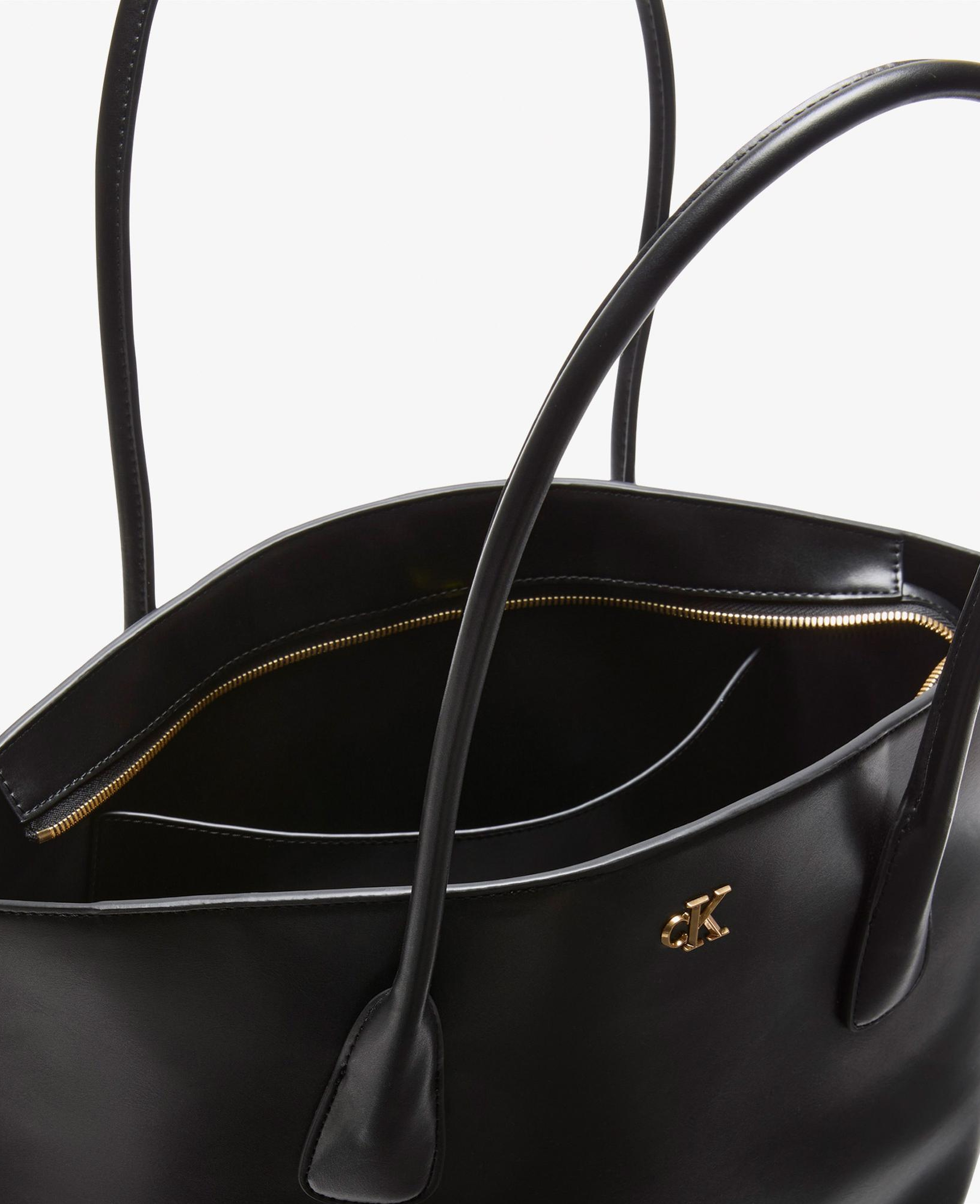 Calvin Klein Medium Dome Kadın Siyah Tote Çanta