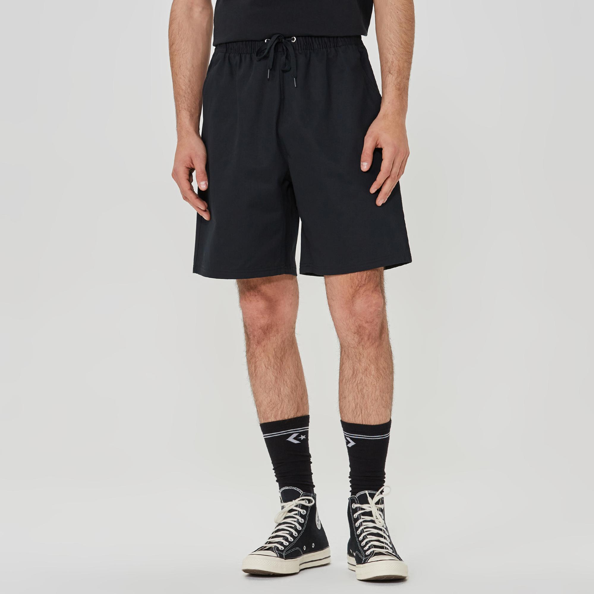 Converse Woven Erkek Siyah Şort