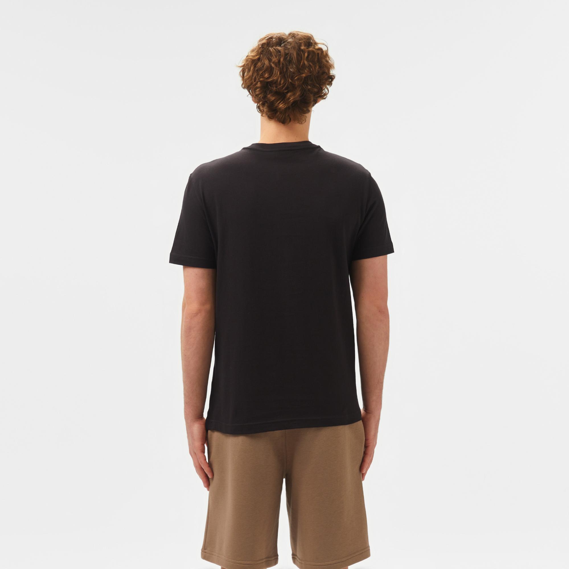 Calvin Klein Logo Erkek Siyah T-Shirt