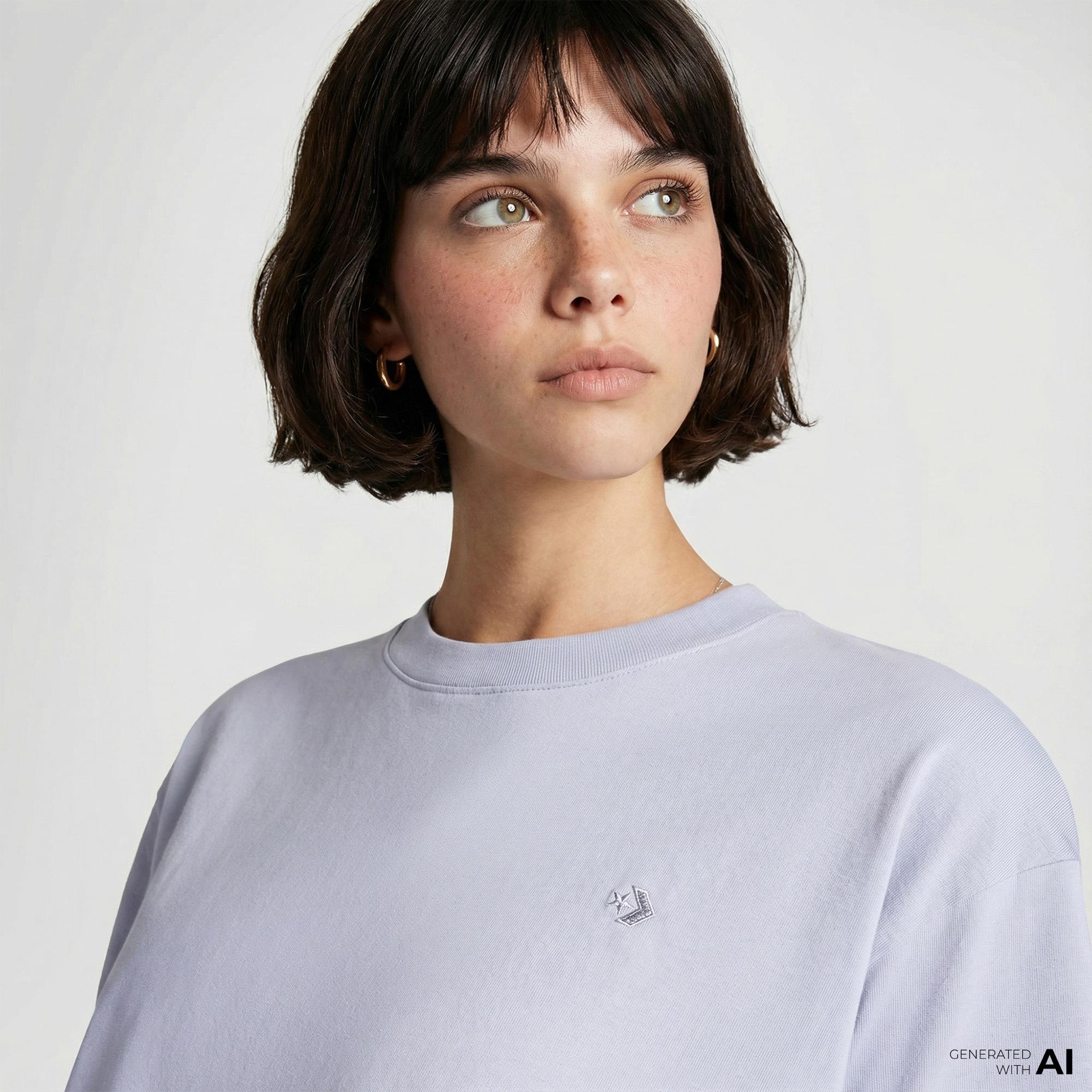 Converse Kadın Lila T-Shirt