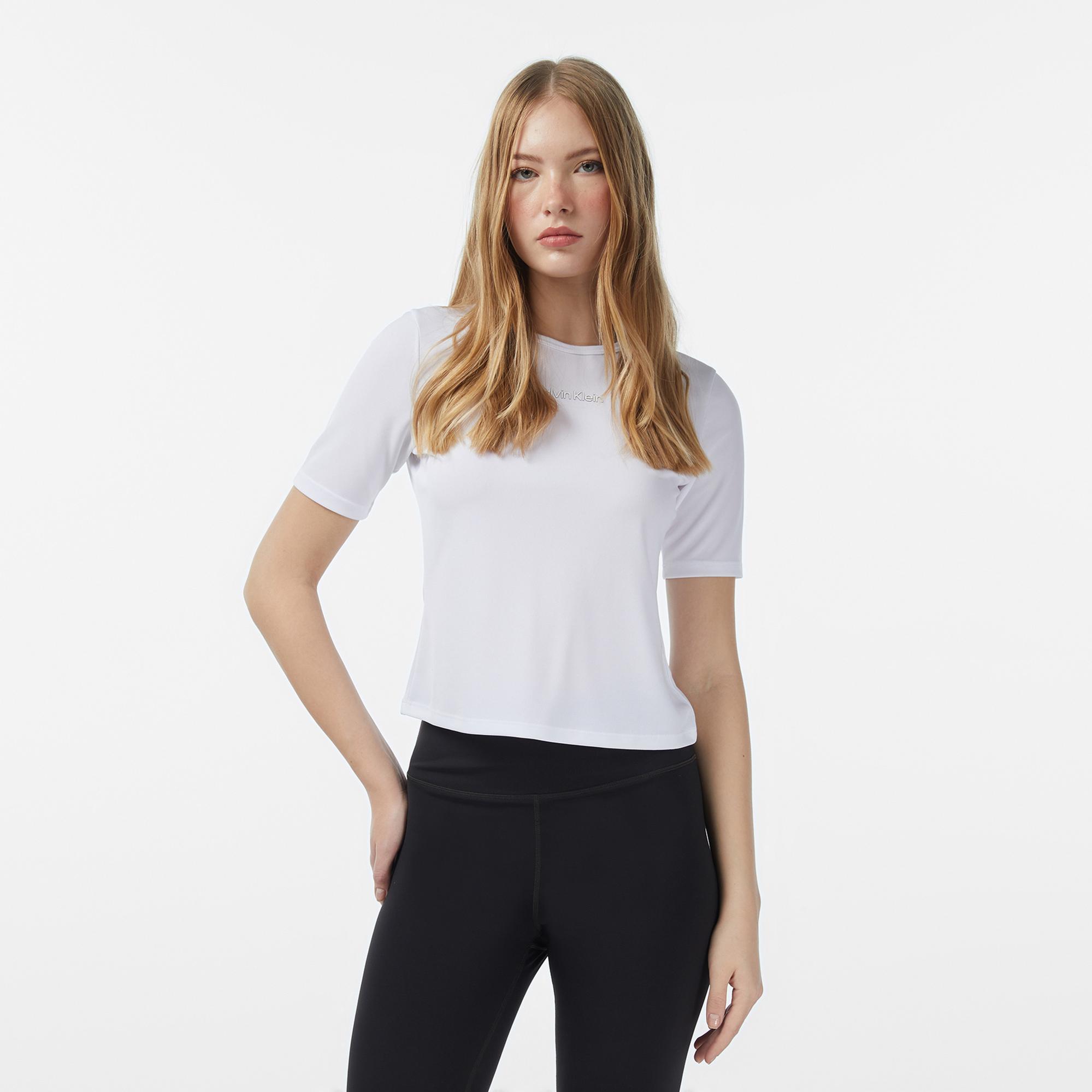 Calvin Klein Kadın Siyah T-Shirt