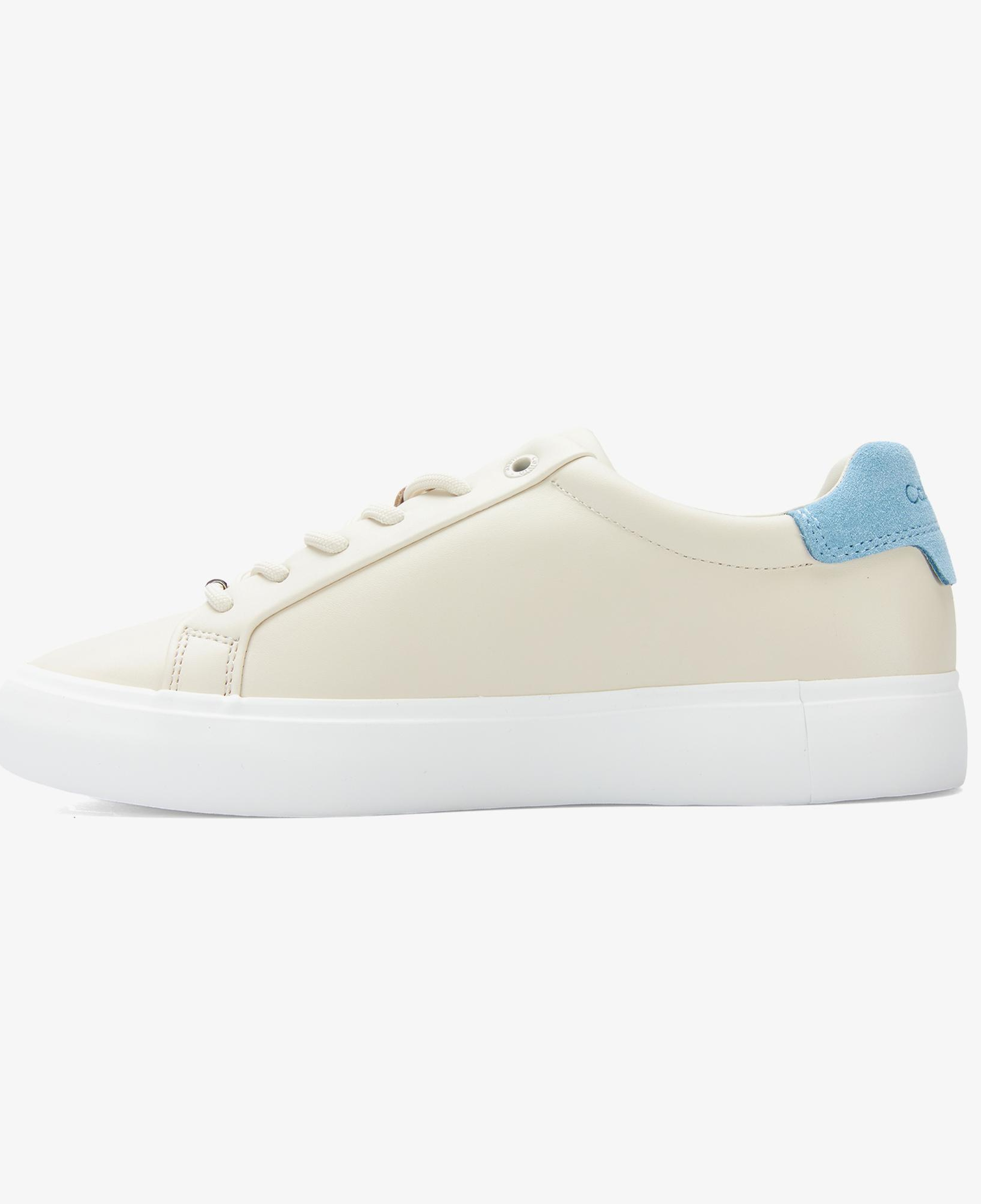 Calvin Klein Vulc Lace Up Kadın Bej Sneaker