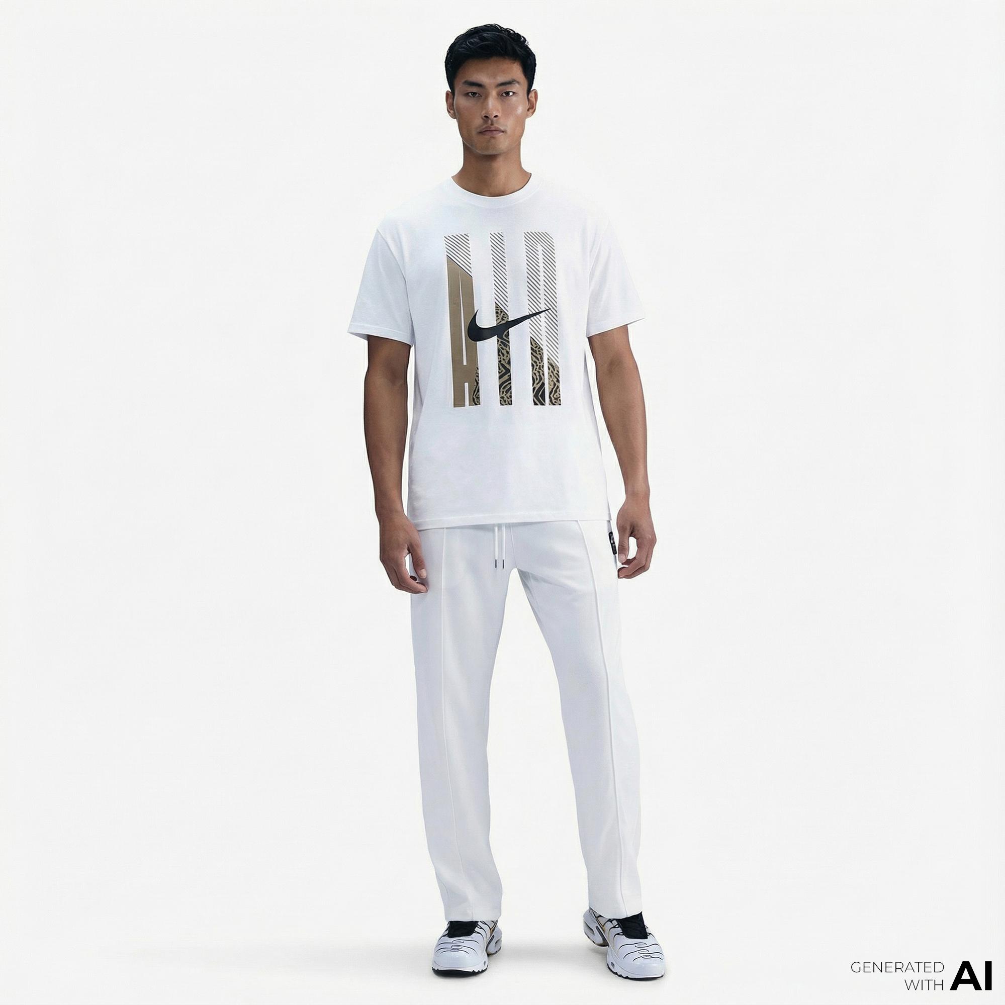 Nike Sportswear Max90 Erkek Beyaz T-Shirt