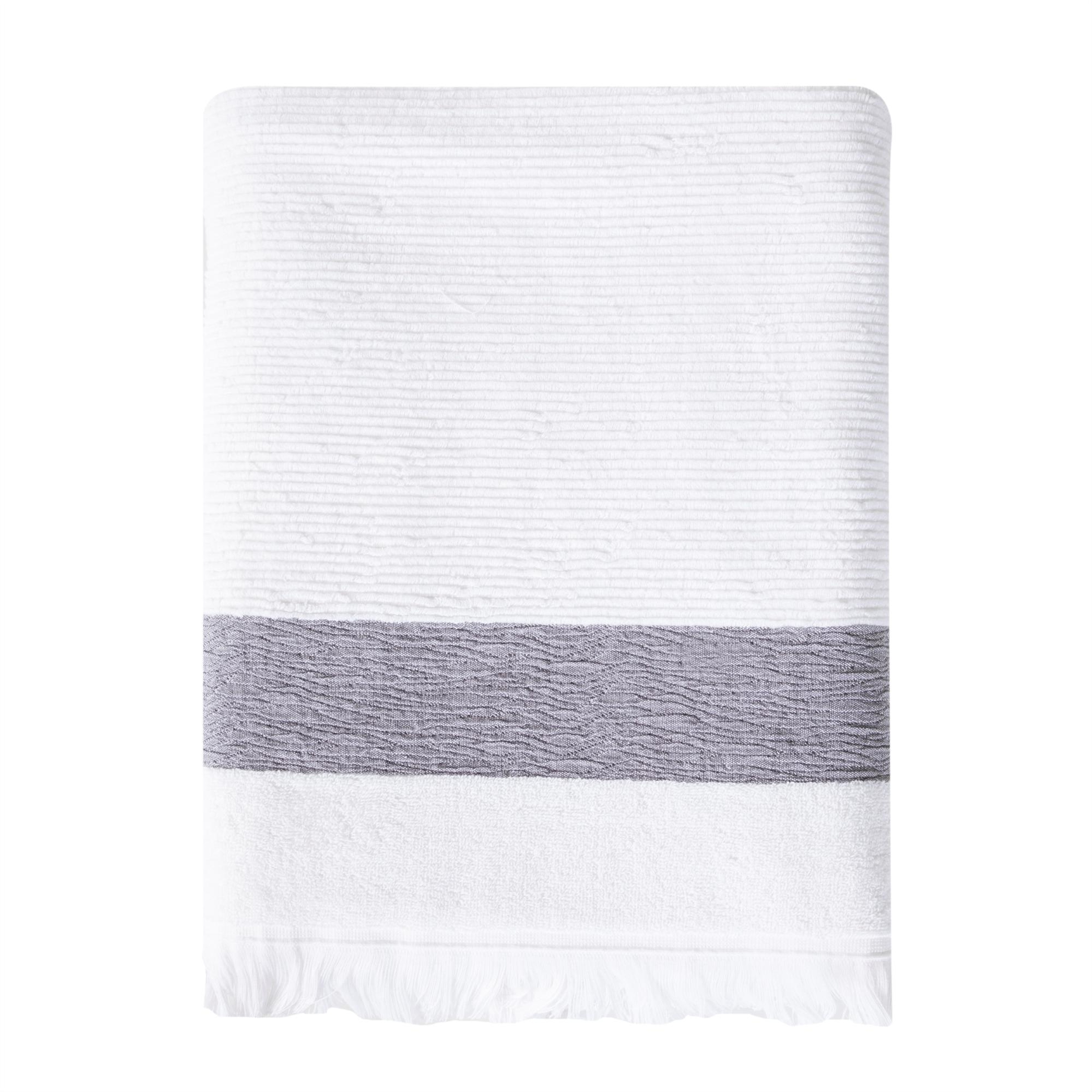 BORLA BEYAZ BANYO HAVLUSU 90x150