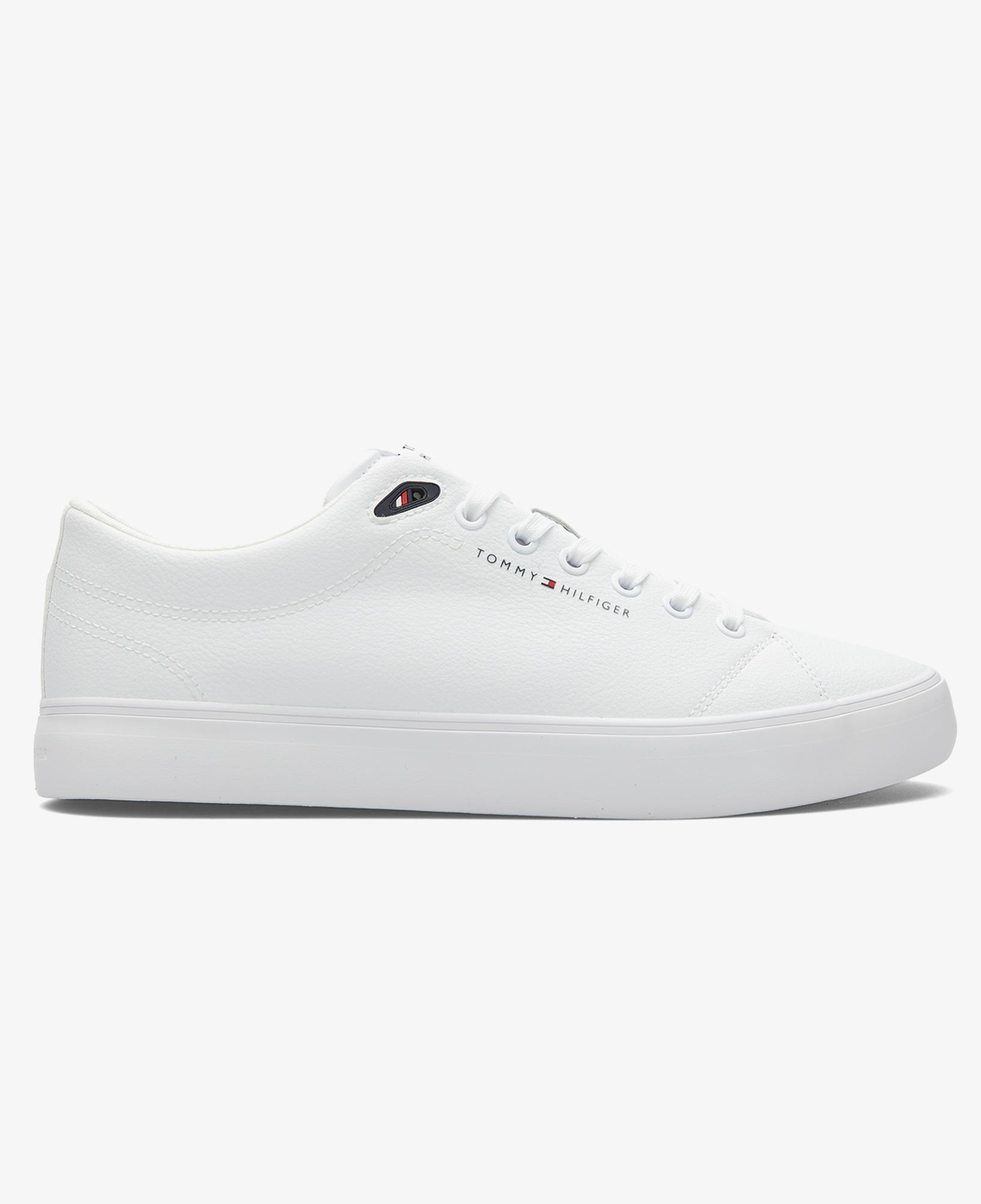 Tommy Hilfiger Hi Vulc Erkek Beyaz Sneaker