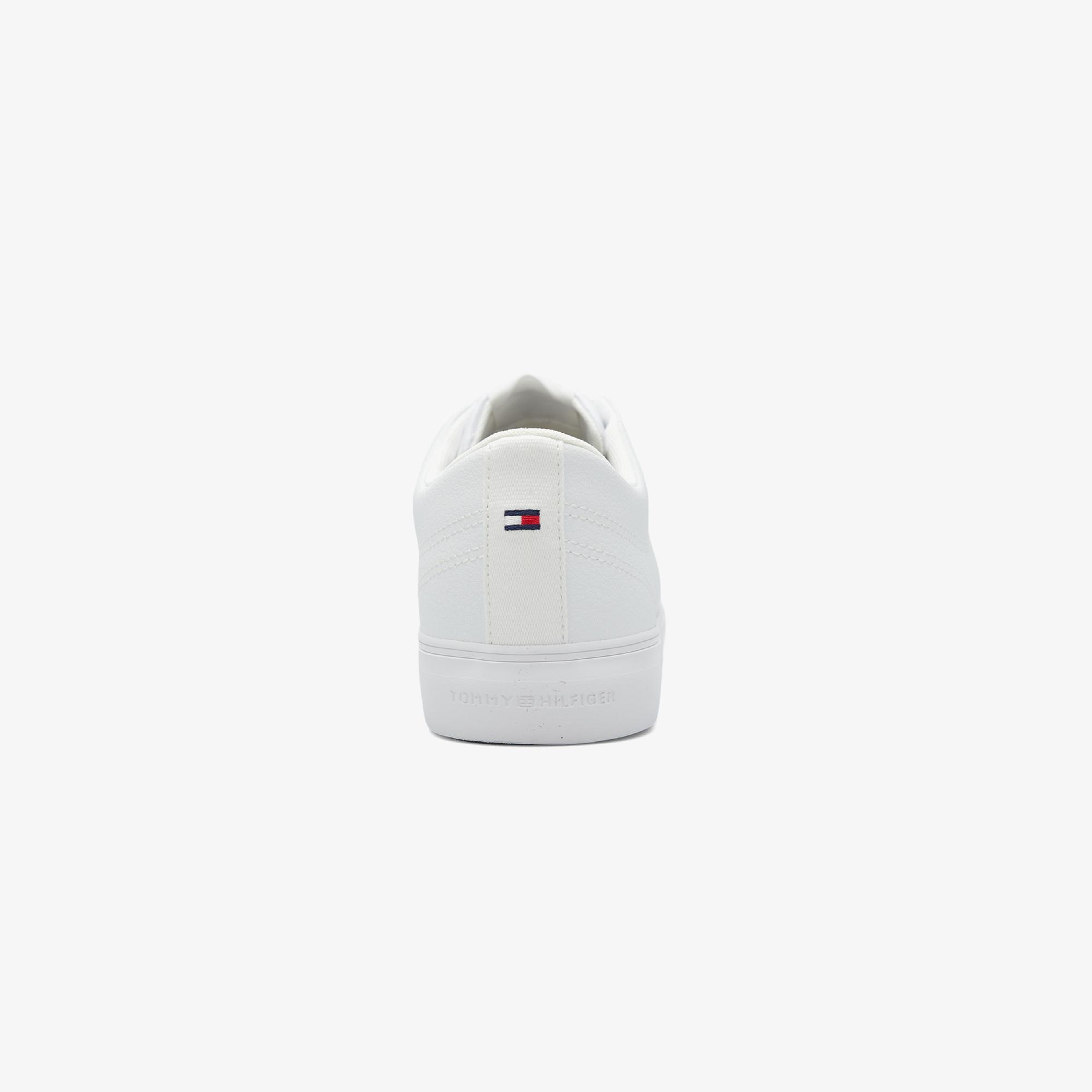 Tommy Hilfiger Hi Vulc Erkek Beyaz Sneaker