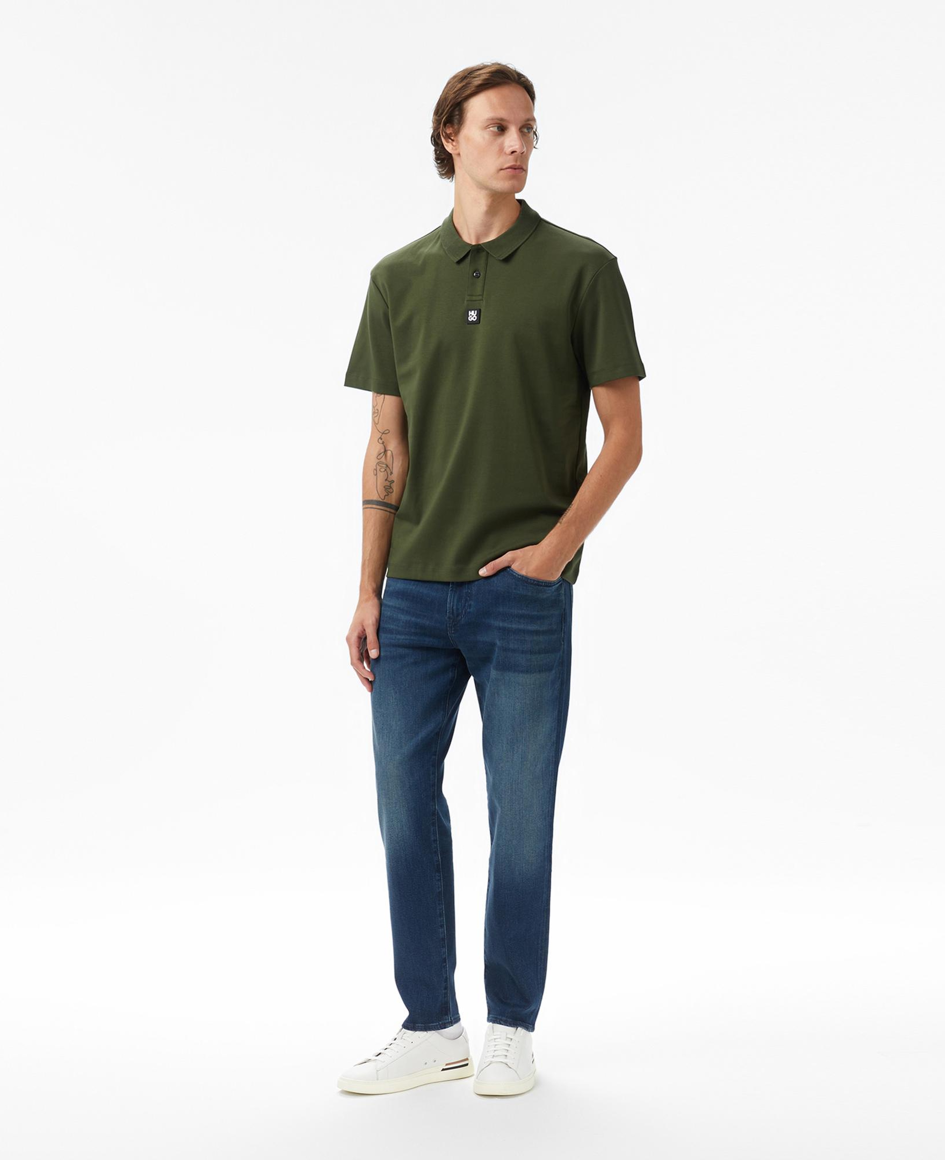 Hugo Deabono Erkek Koyu Yeşil Polo