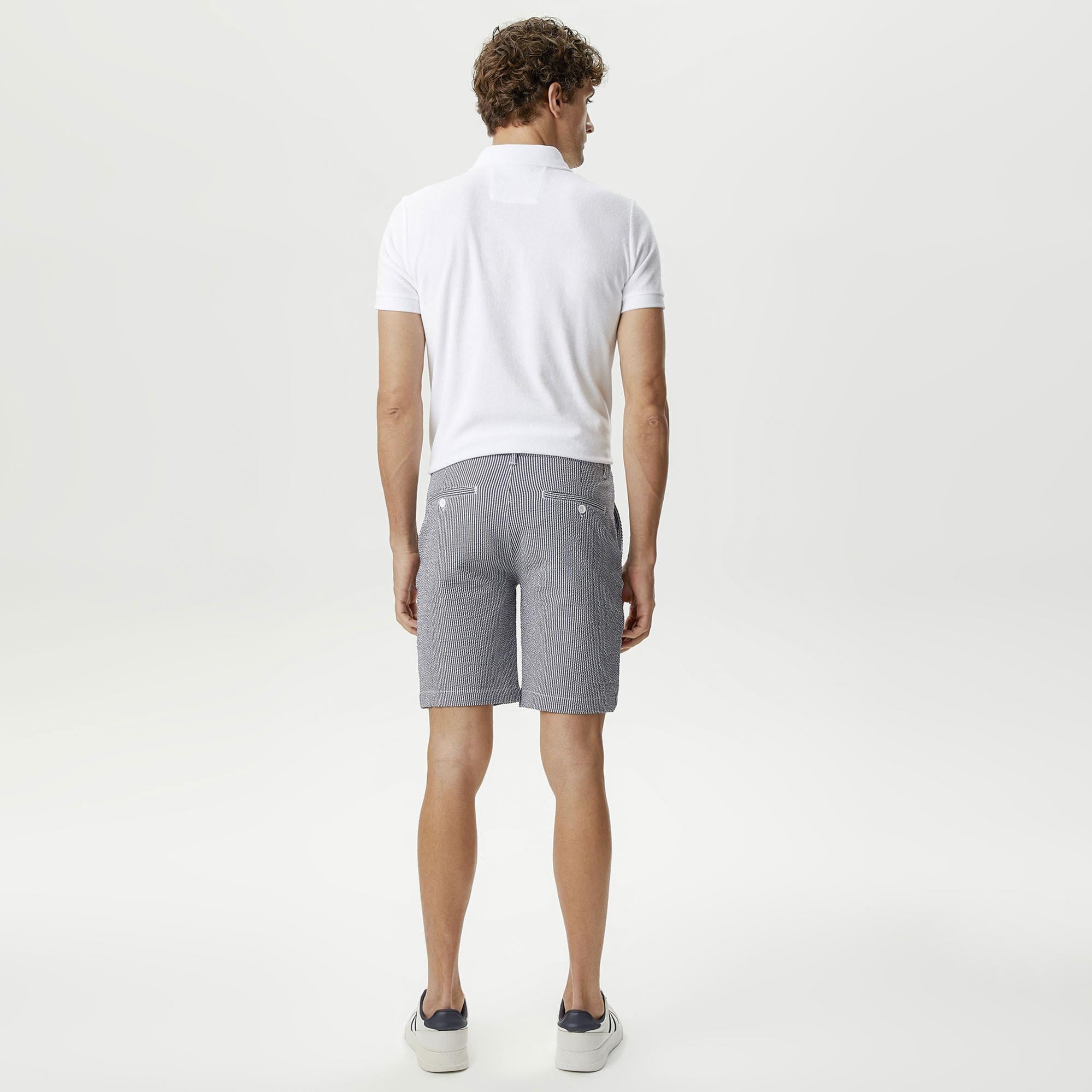 Nautica Erkek Mavi Standart Fit Bermuda