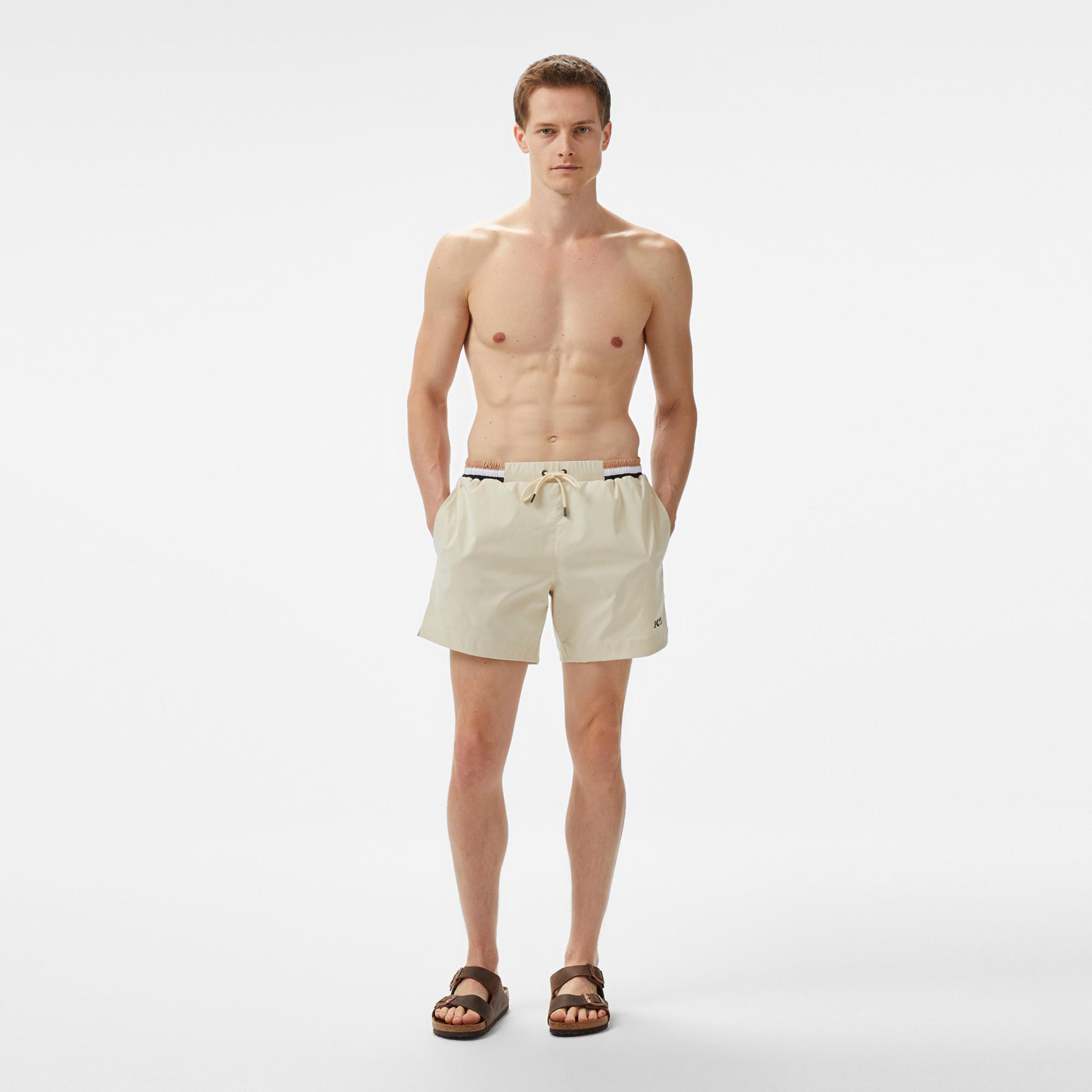 Boss Atoll Erkek Beyaz Mayo Şort