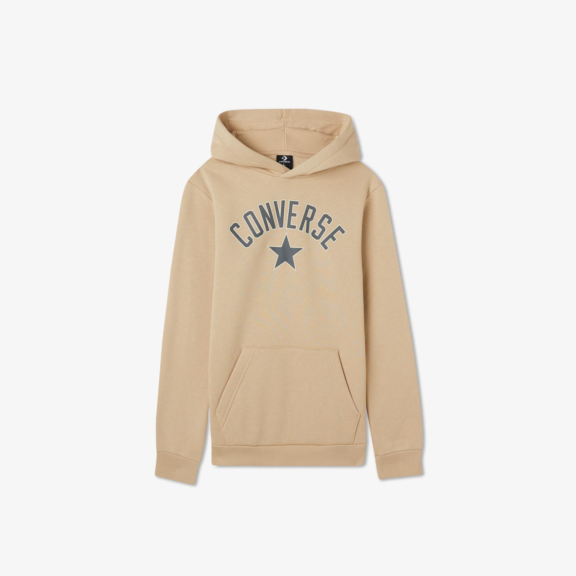 Converse Arch Flc Çocuk Bej Hoodie