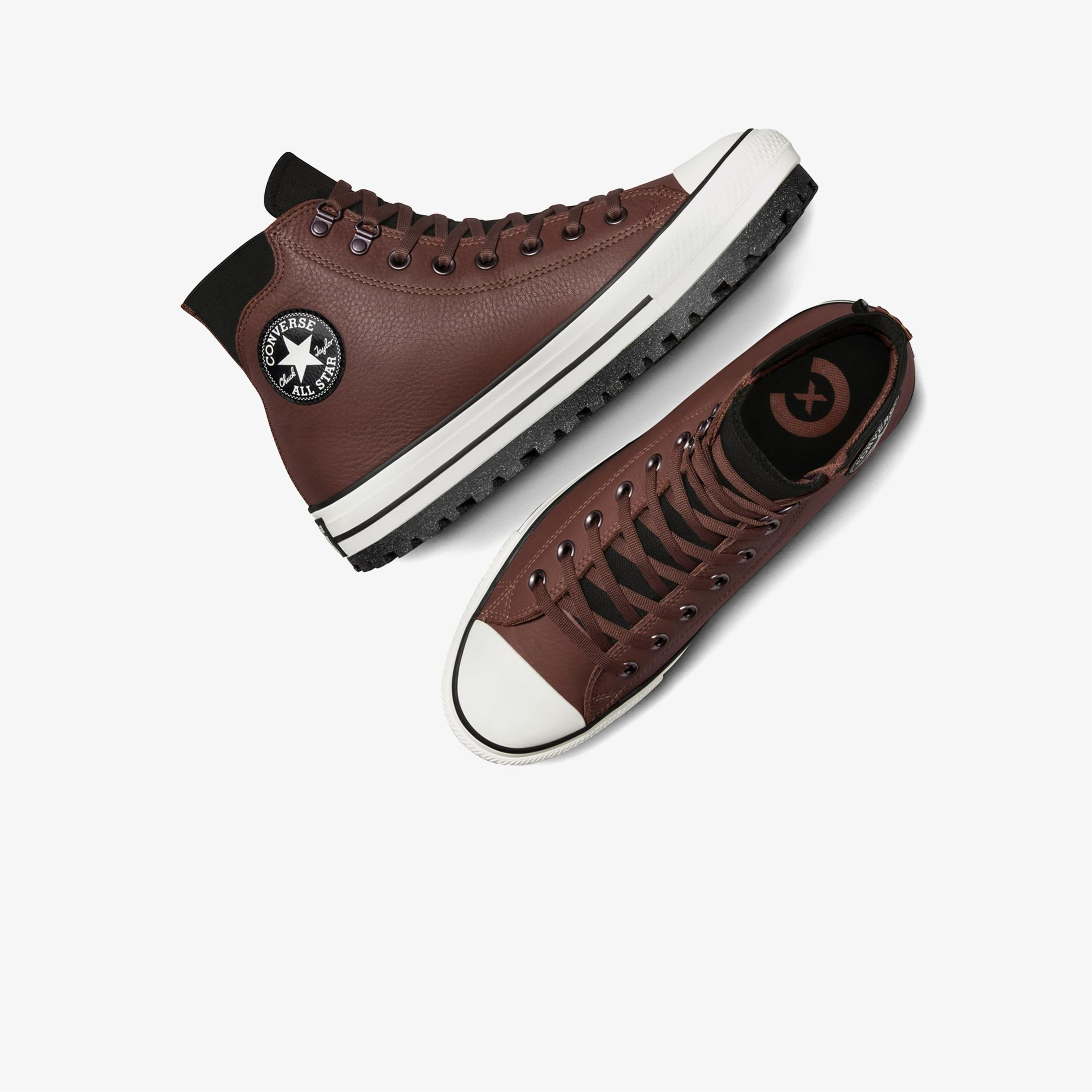 Converse Chuck Taylor All Star City Trek Unisex Kahverengi Deri Bot