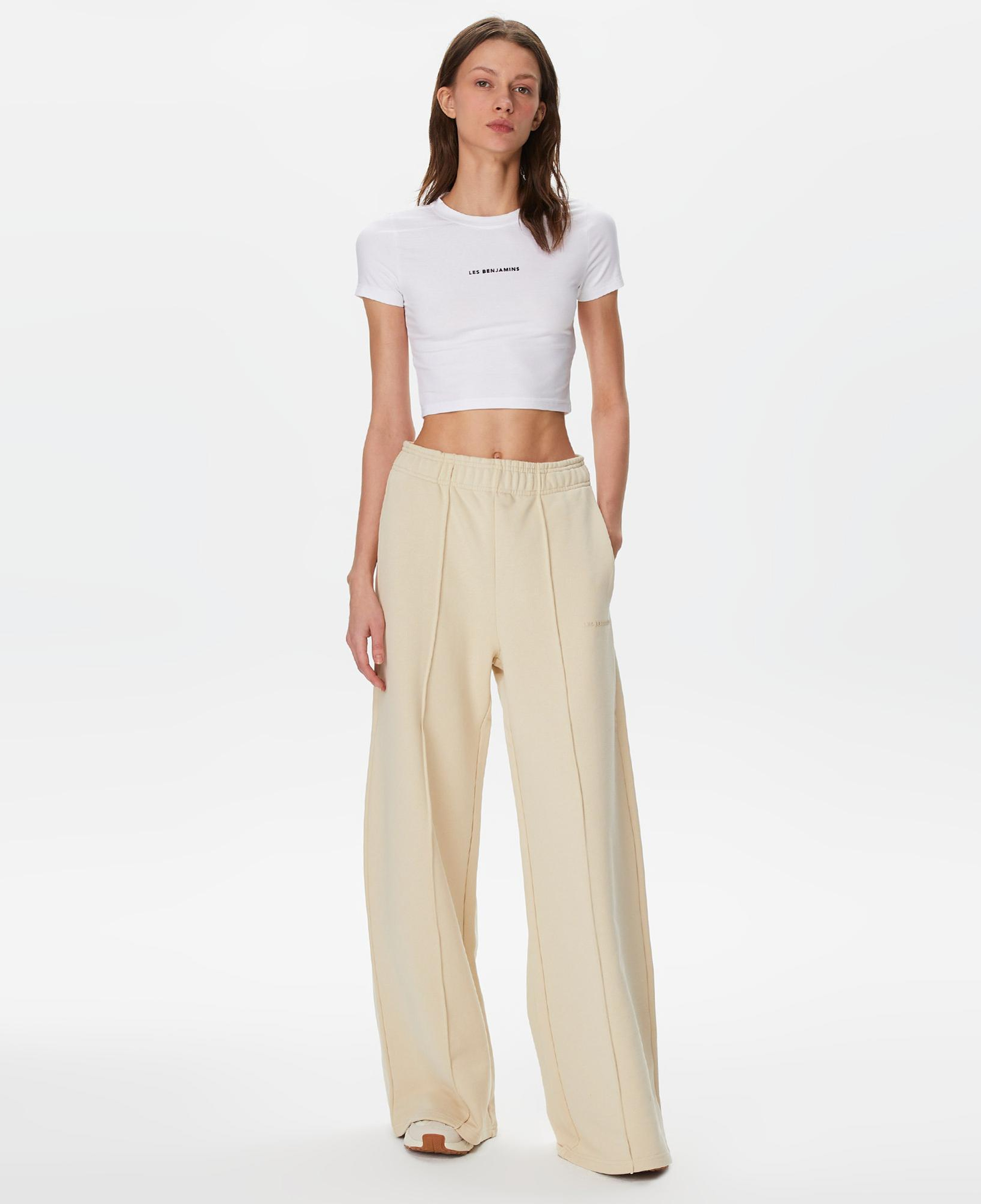 Les Benjamins 405 Kadın Krem Rengi Eşofman Altı