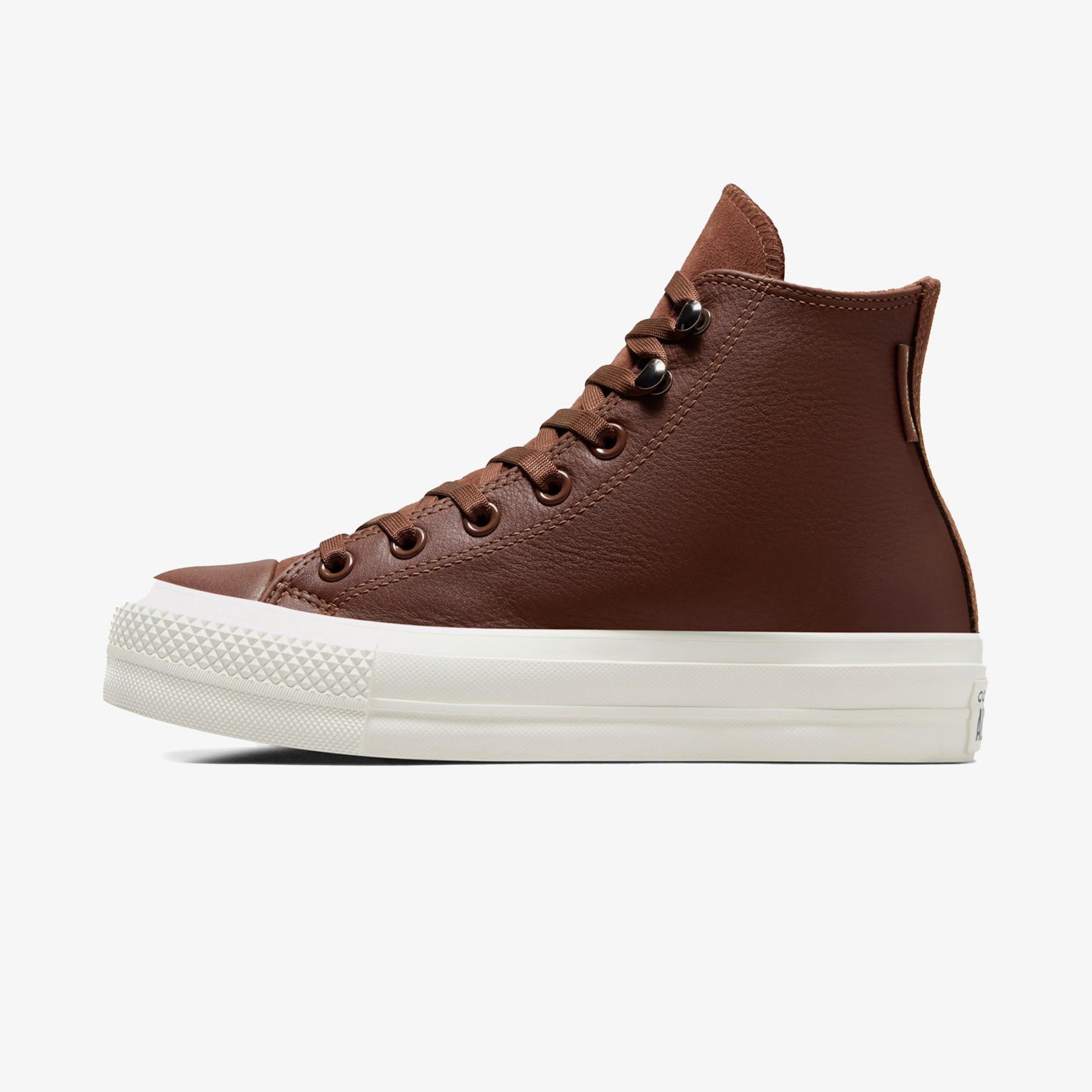 Converse Ctas Lift Hi Bear Kadın Kahverengi Sneaker