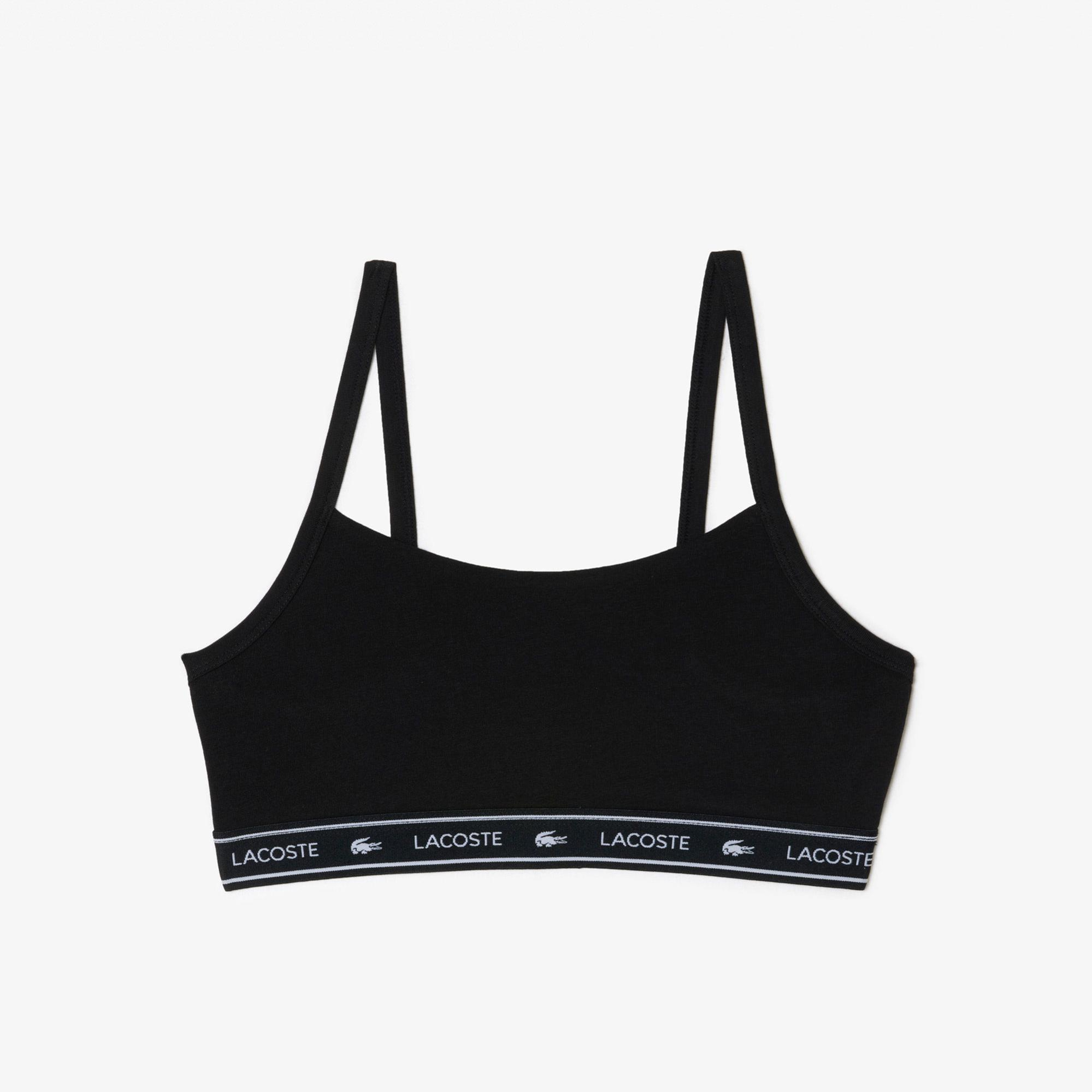 Lacoste Kadın Siyah Bra