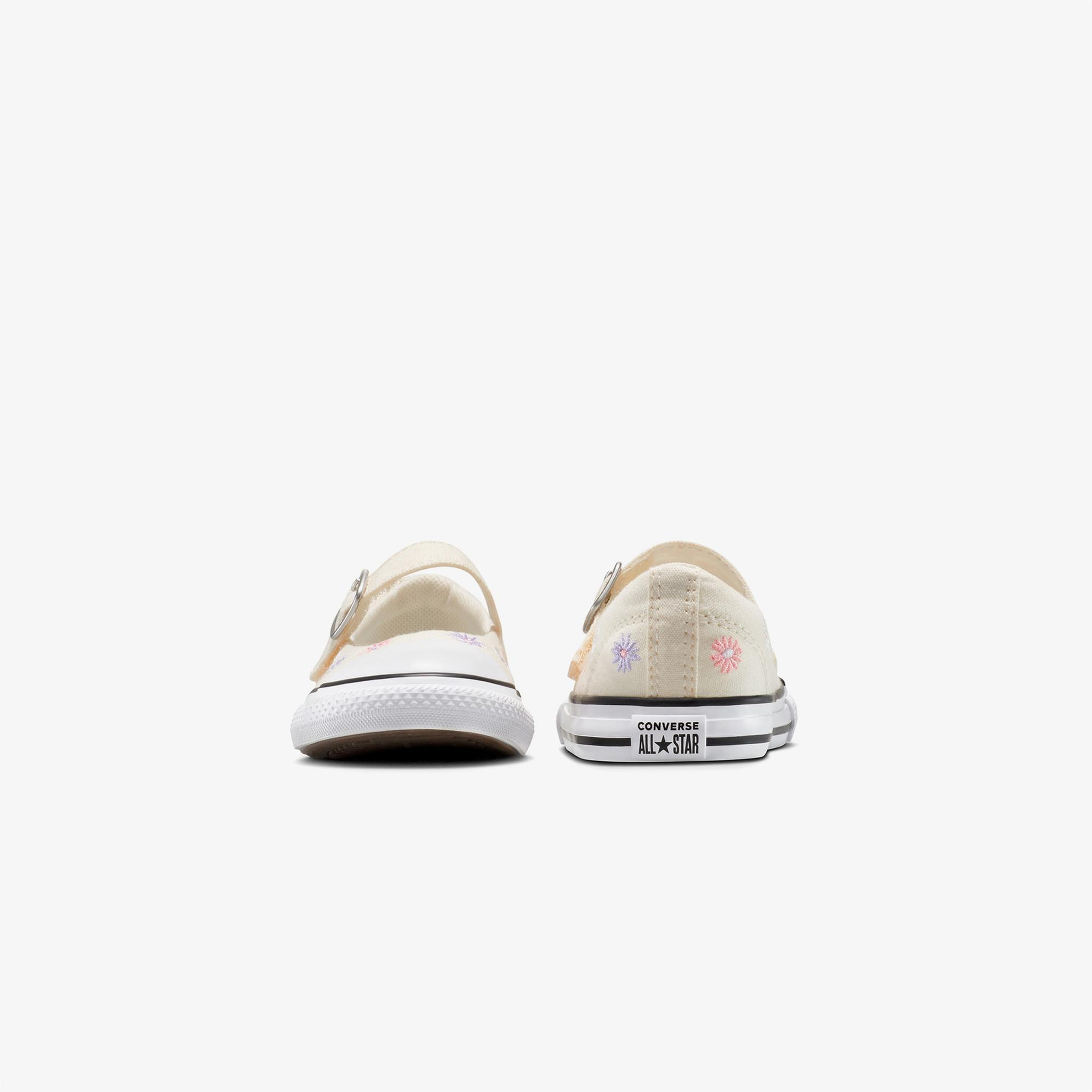 Converse Chuck Taylor All Star Danity Mary Jane Çocuk Krem Sneaker