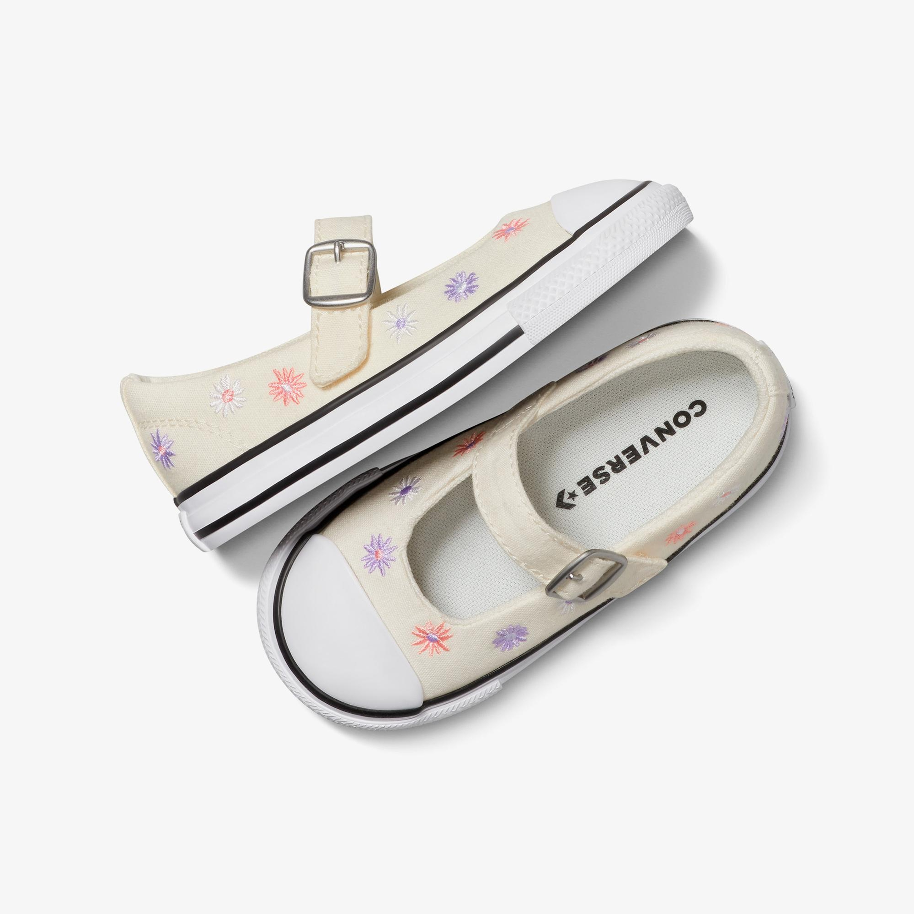 Converse Chuck Taylor All Star Danity Mary Jane Çocuk Krem Sneaker