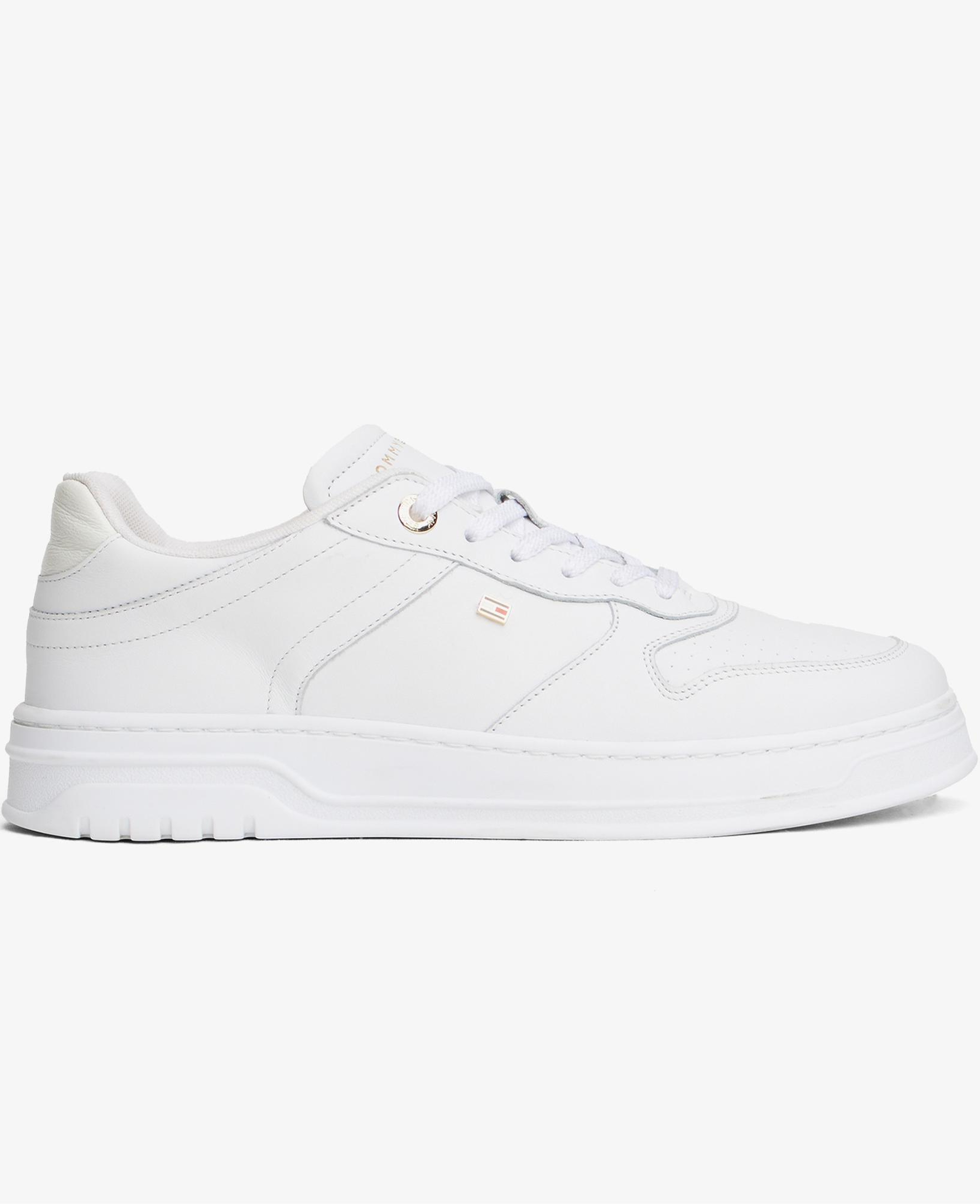 Tommy Hilfiger Sporty Cupsole Kadın Beyaz Sneaker