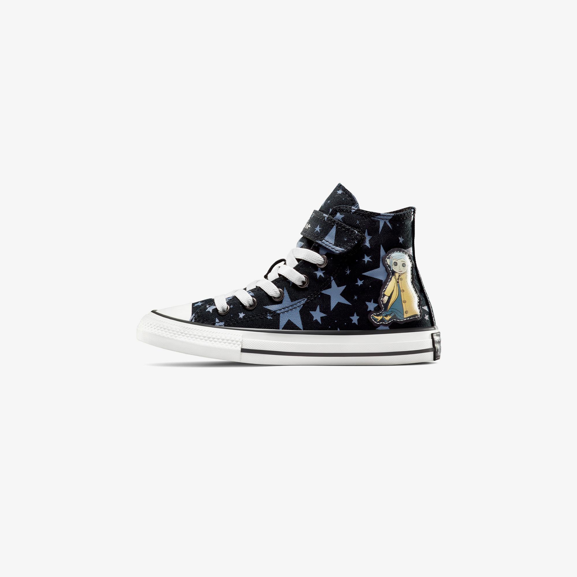 Converse x Coraline Chuck Taylor All Star 1V Çocuk Siyah Sneaker