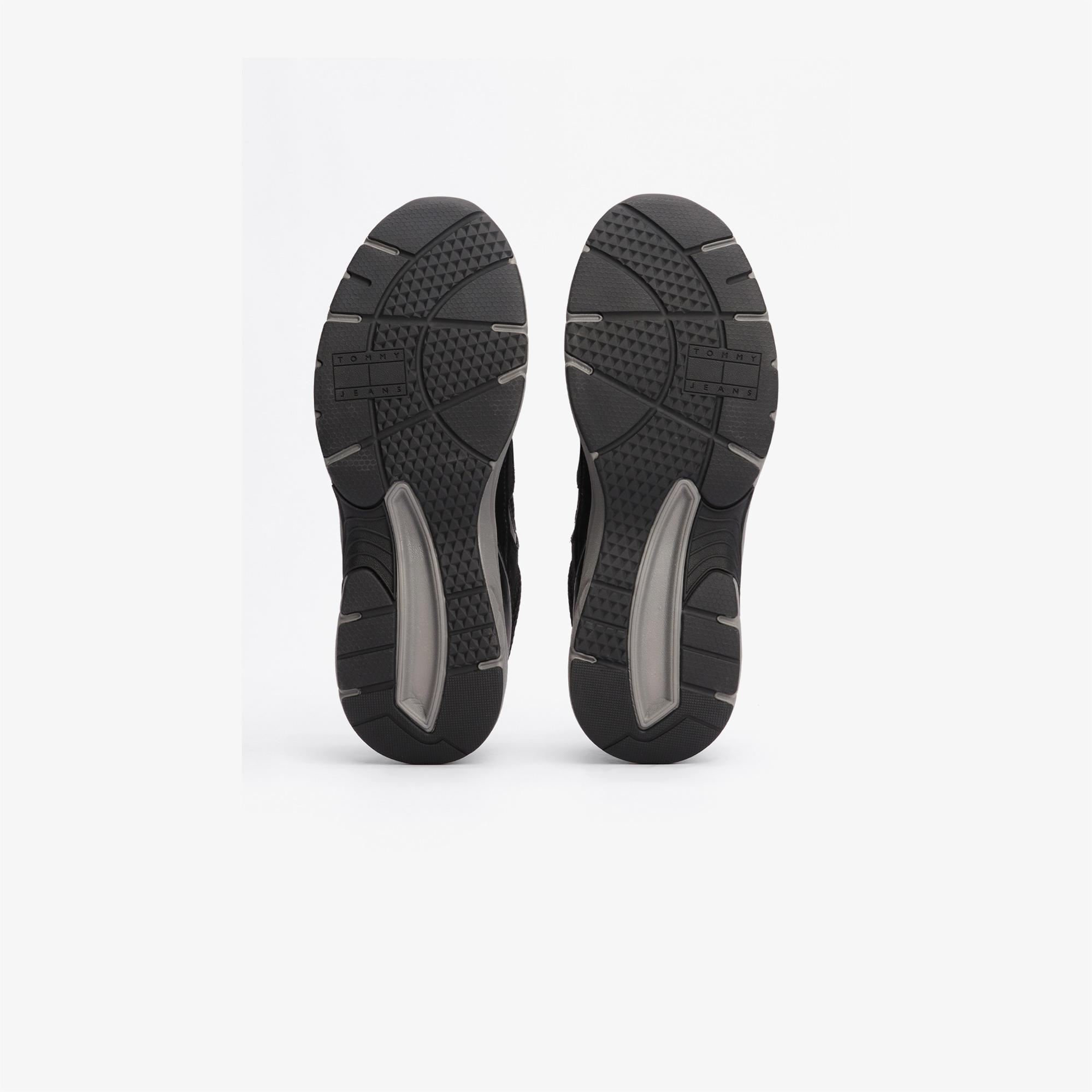 Tommy Hilfiger Erkek Siyah Sneaker