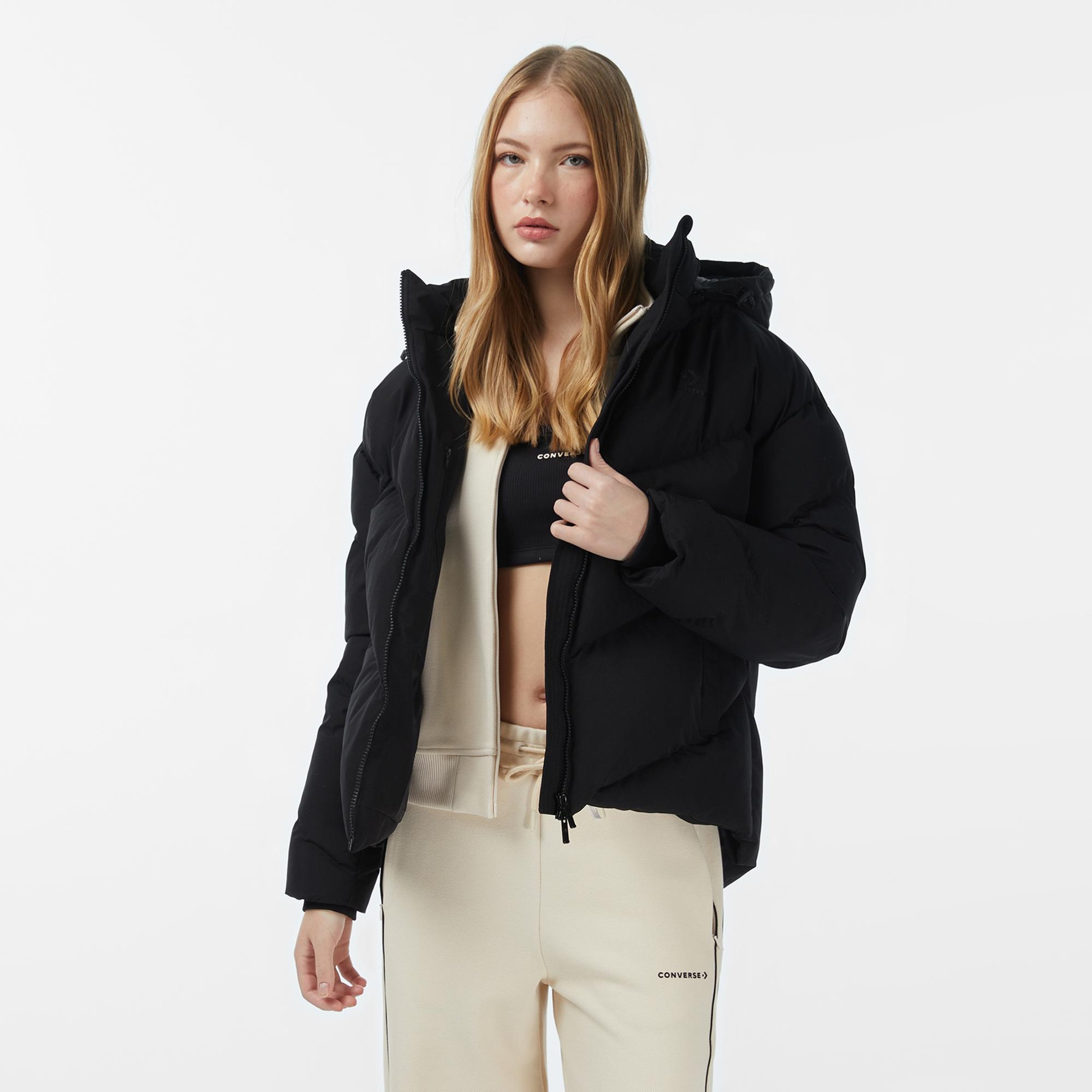 Converse Kadın Siyah Mont