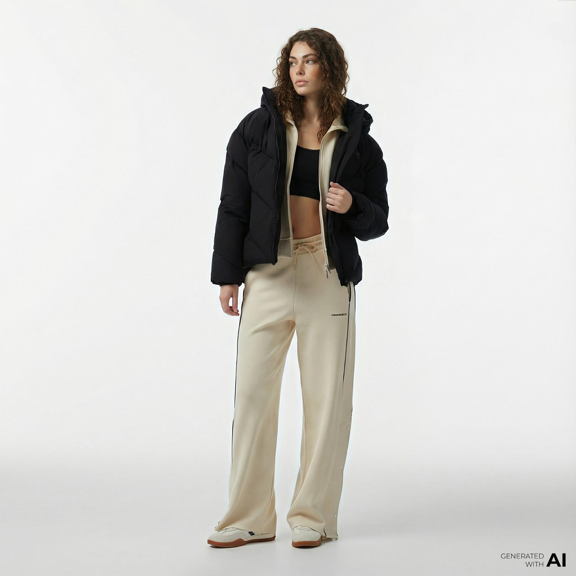 Converse Kadın Siyah Mont