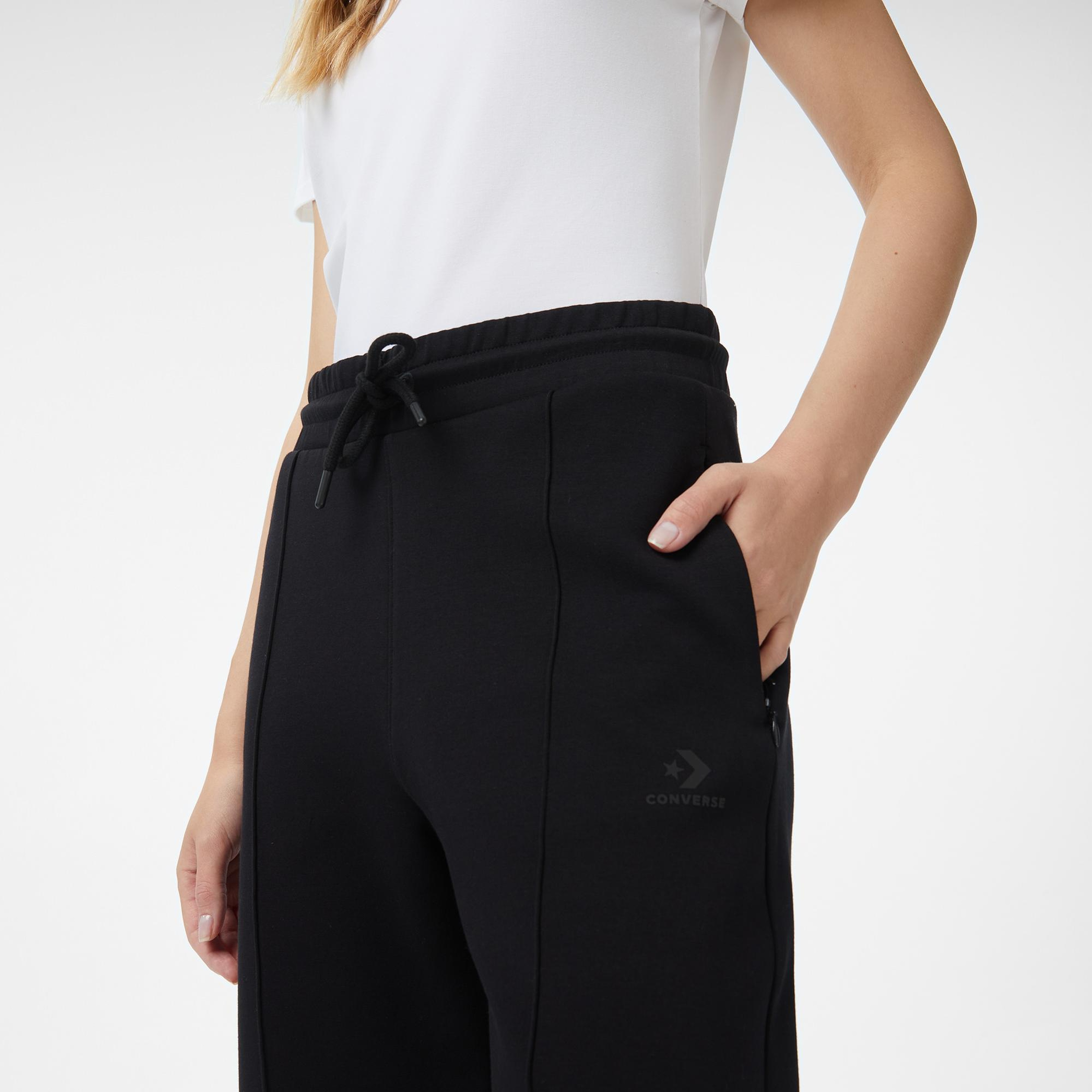 Converse Kadın Siyah Eşofman Altı