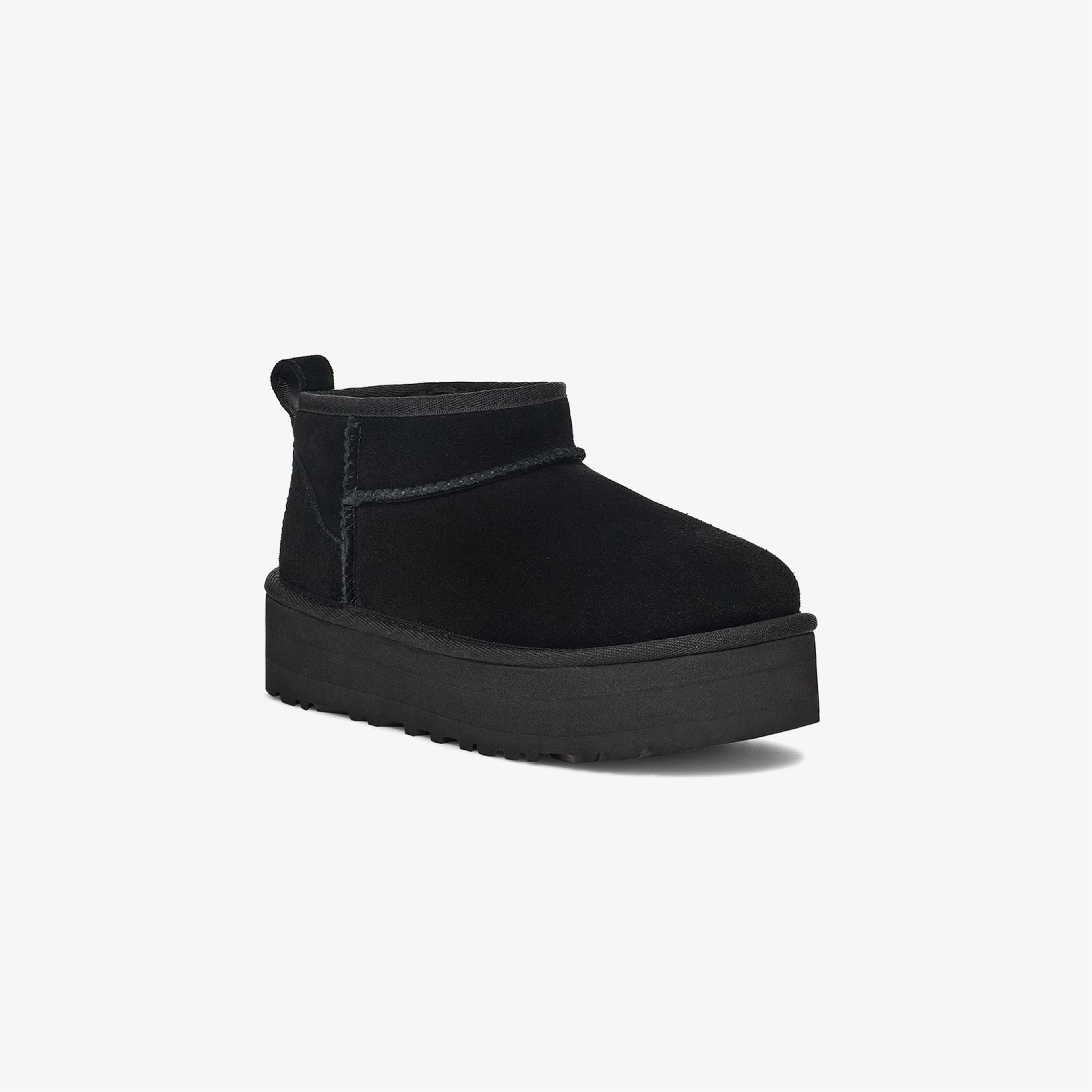 UGG Classic Ultra Mini Platform Çocuk Siyah Bot