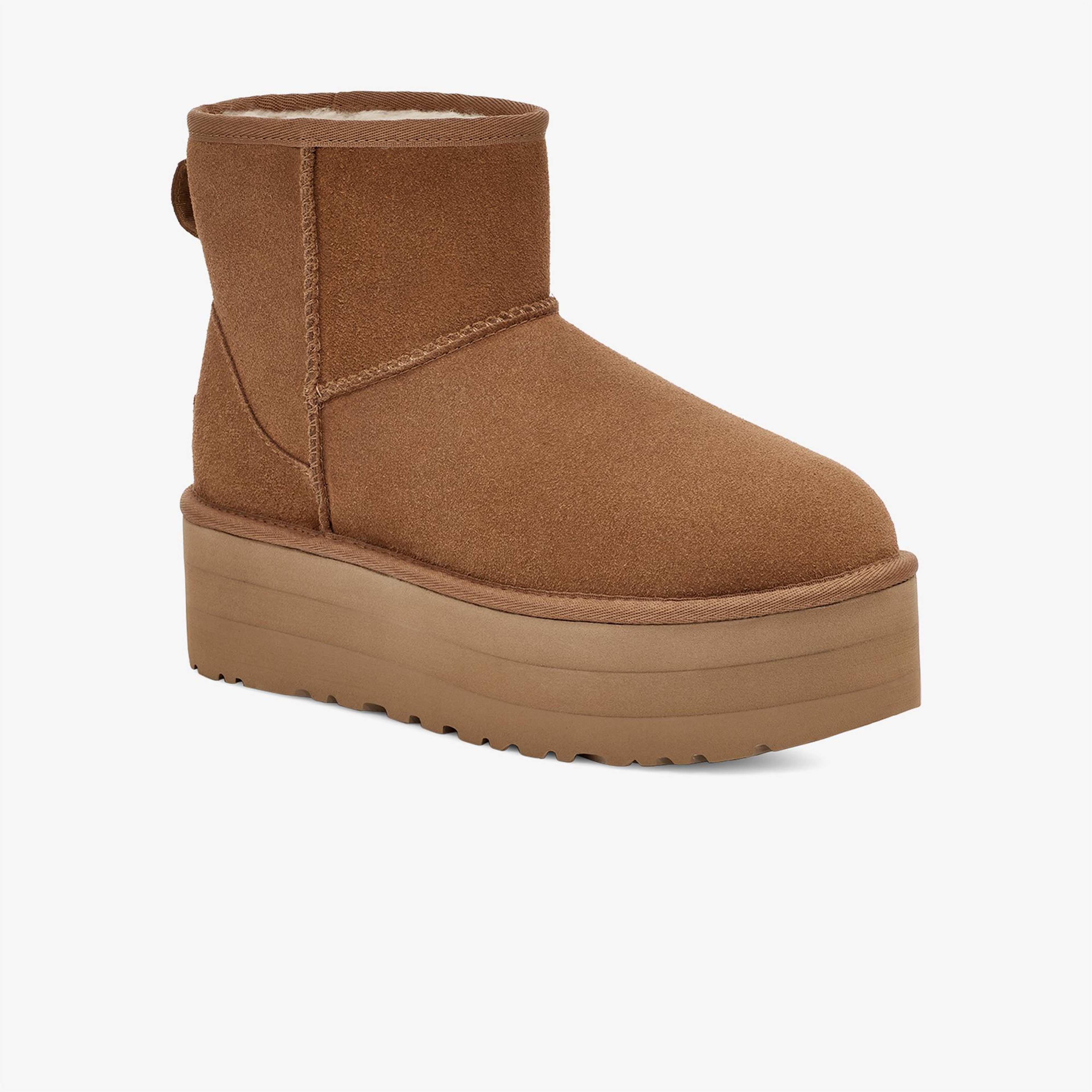 UGG Classic Mini Platform Kadın Taba Bot