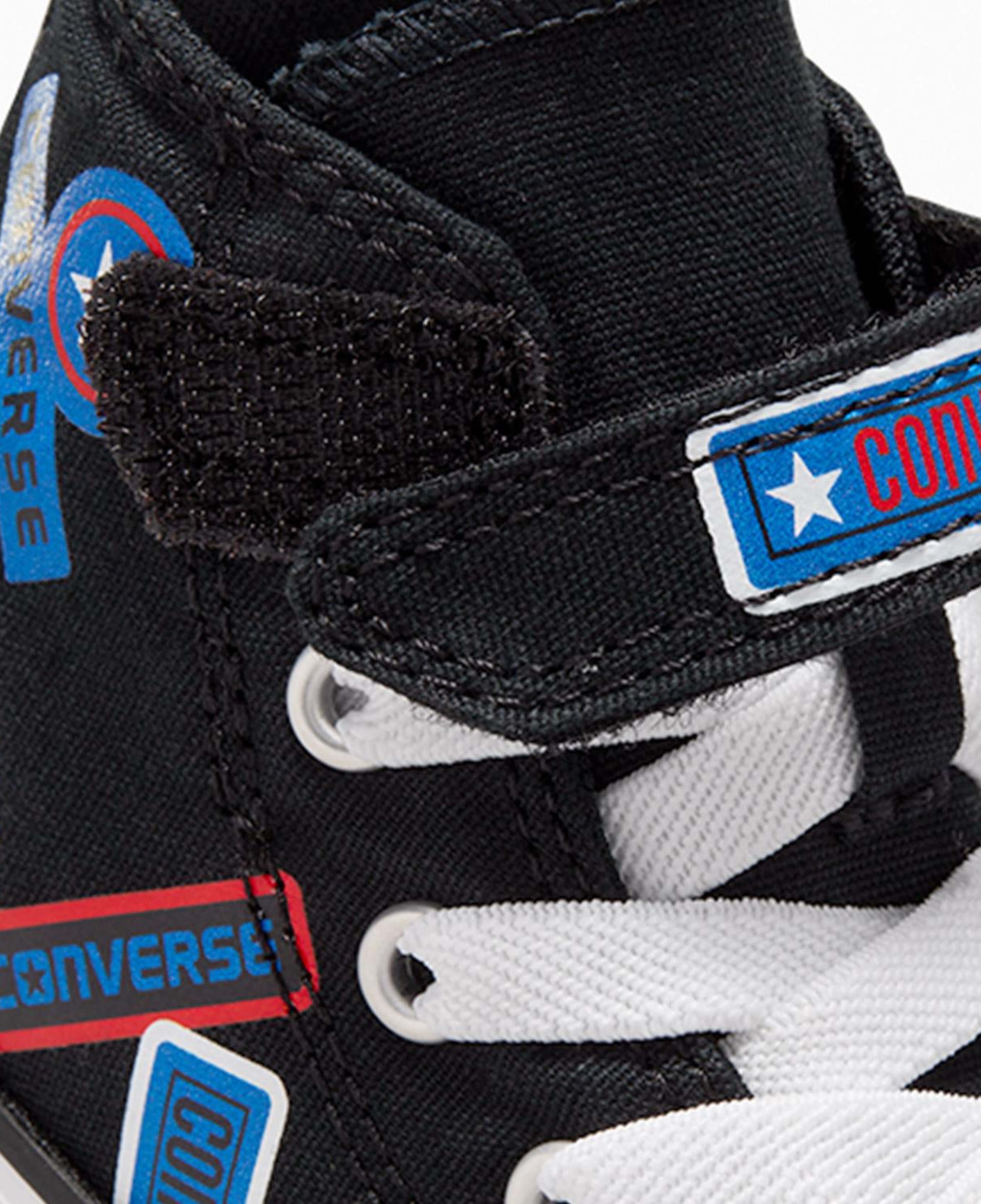 Converse Chuck Taylor All Star Easy On Stickers Çocuk Siyah Sneaker