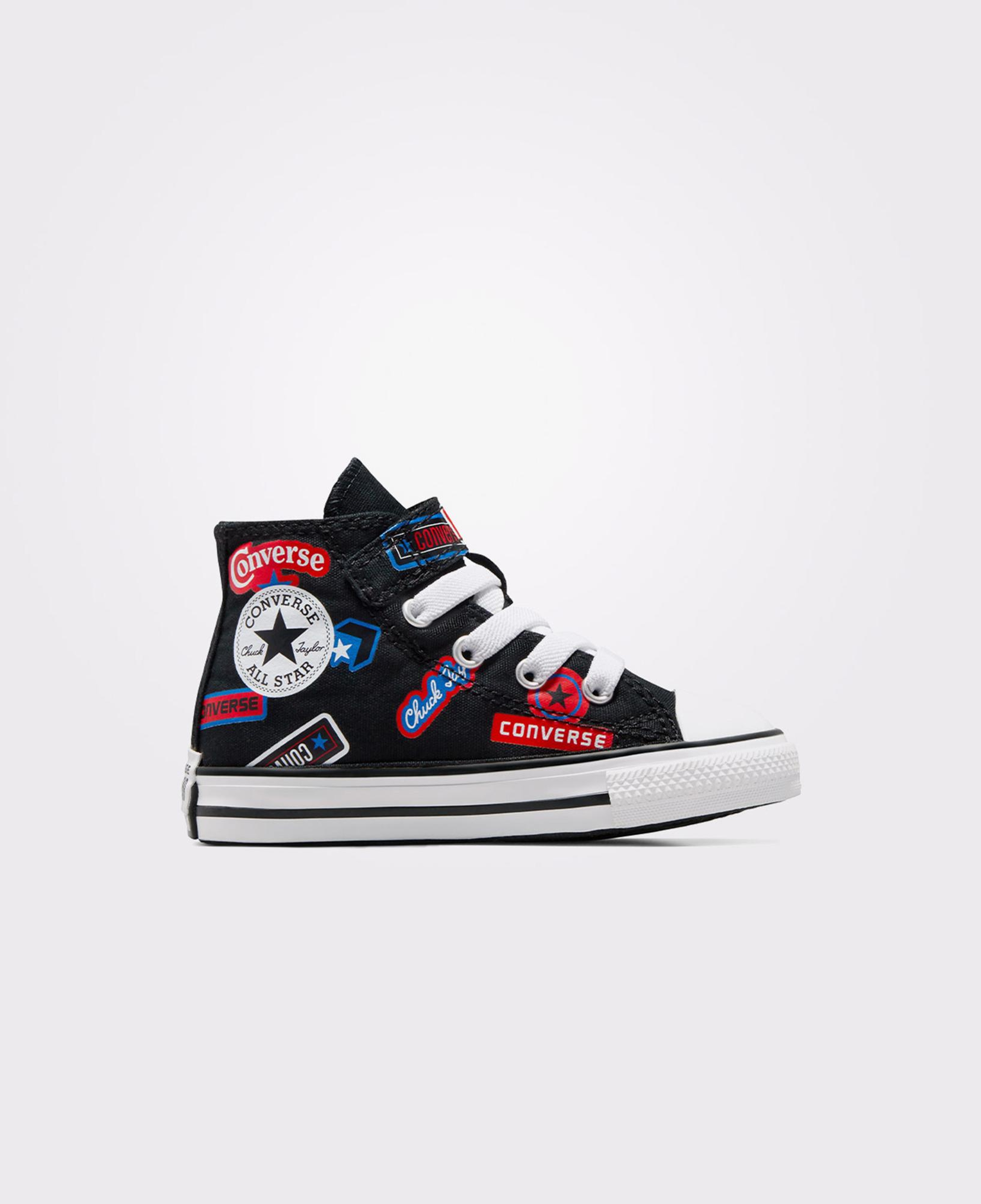 Converse Chuck Taylor All Star Easy On Stickers Çocuk Siyah Sneaker