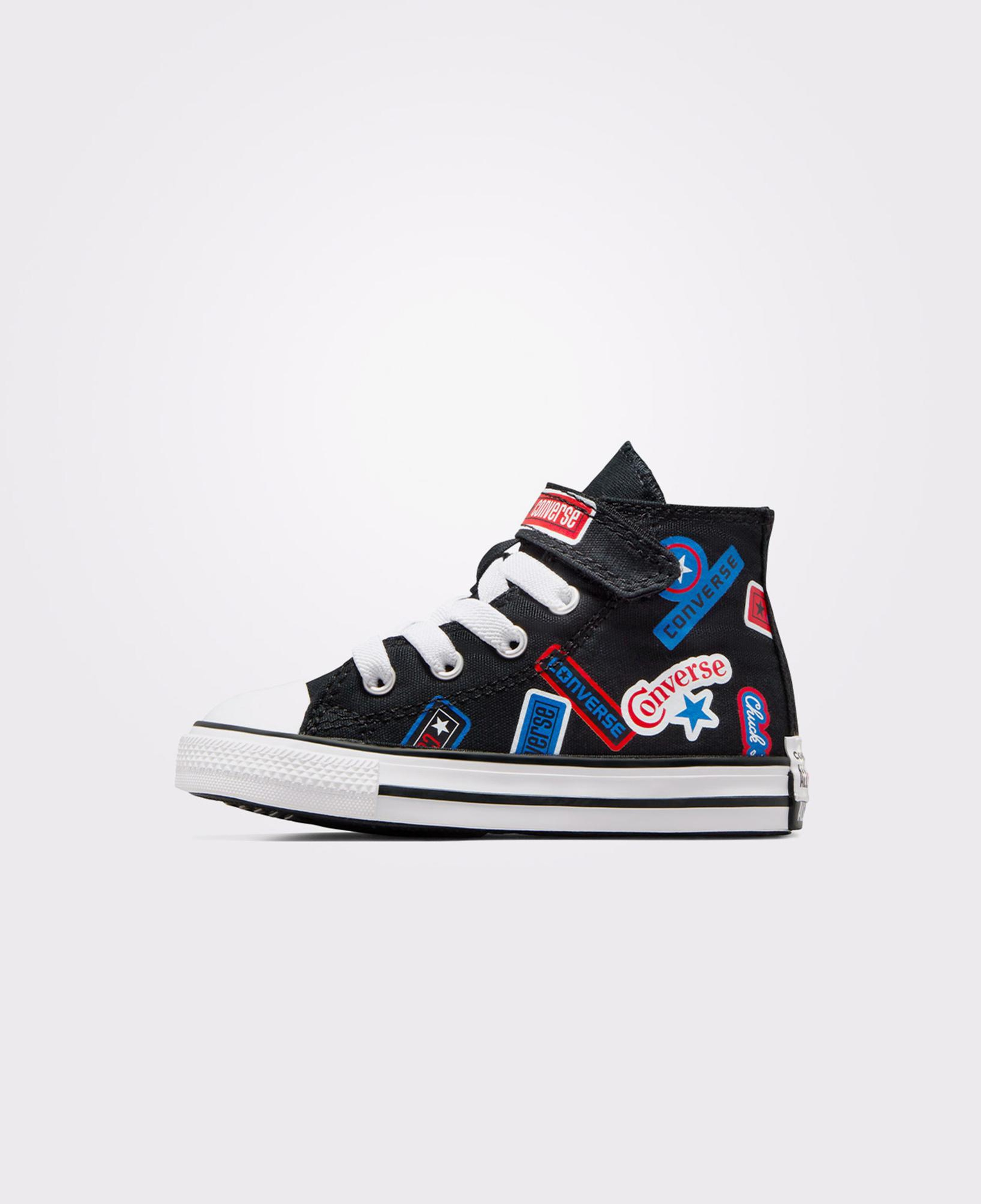Converse Chuck Taylor All Star Easy On Stickers Çocuk Siyah Sneaker