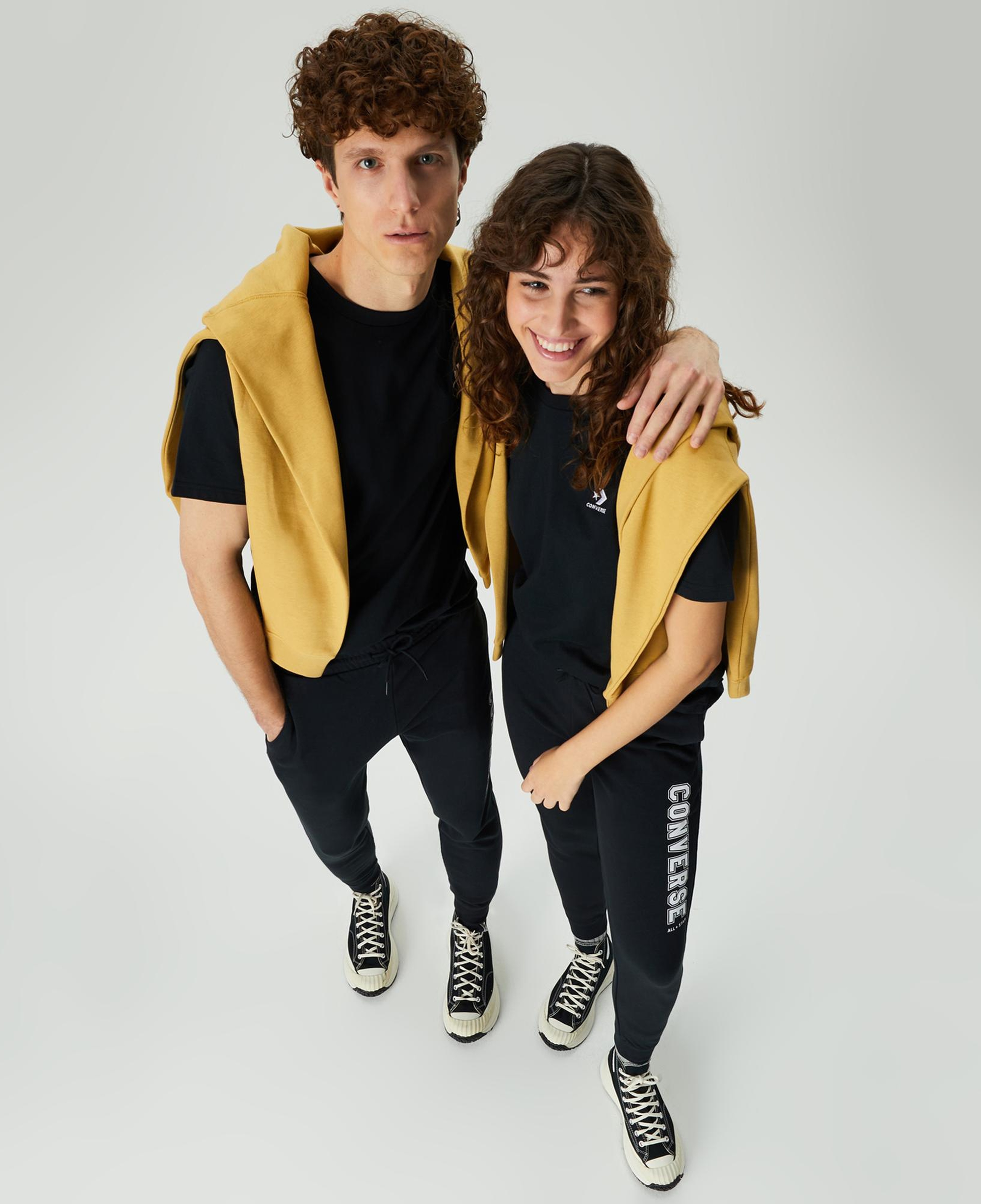 Converse Unisex Siyah Eşofman Altı