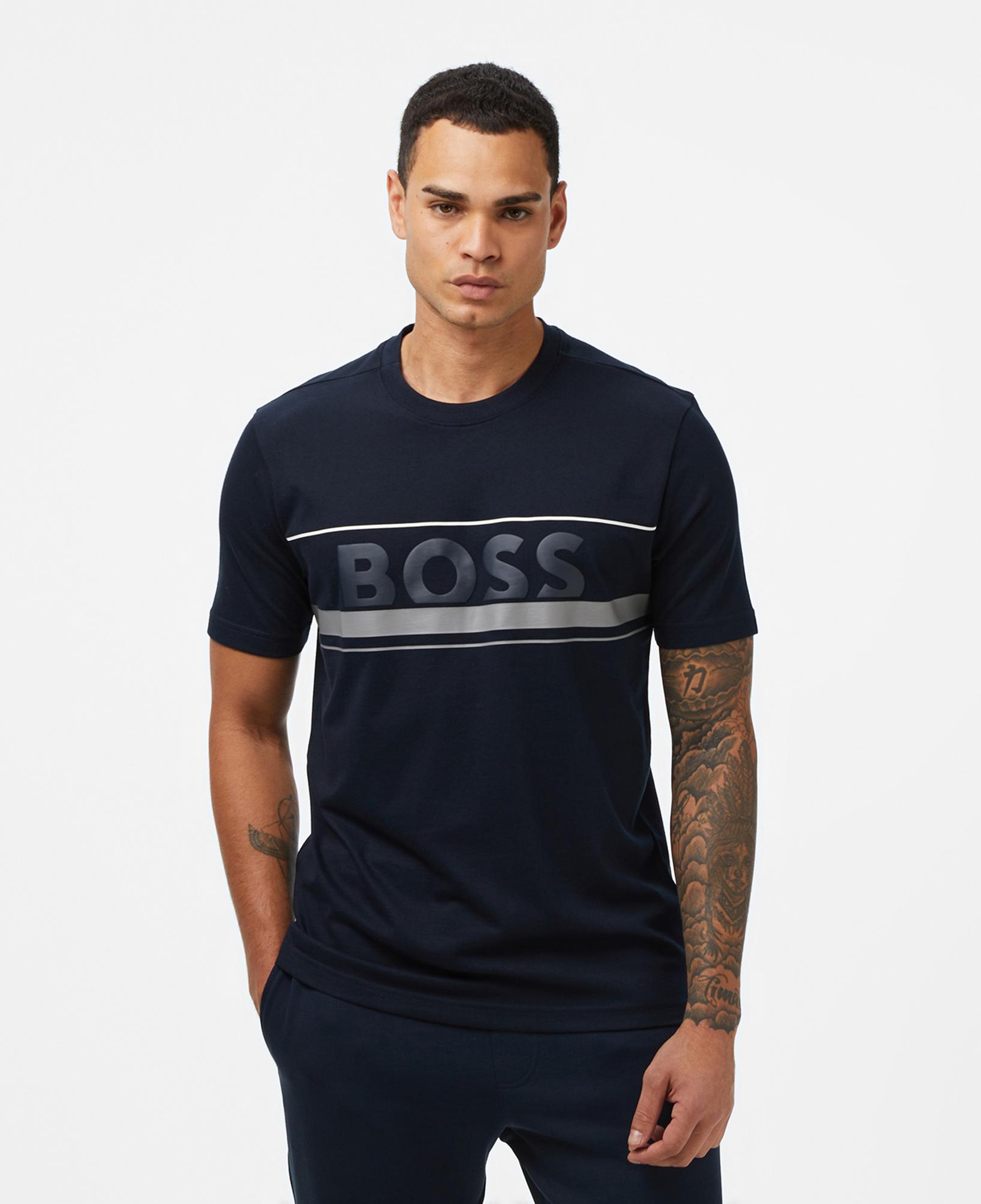 Boss Iconic Erkek Koyu Mavi T-Shirt