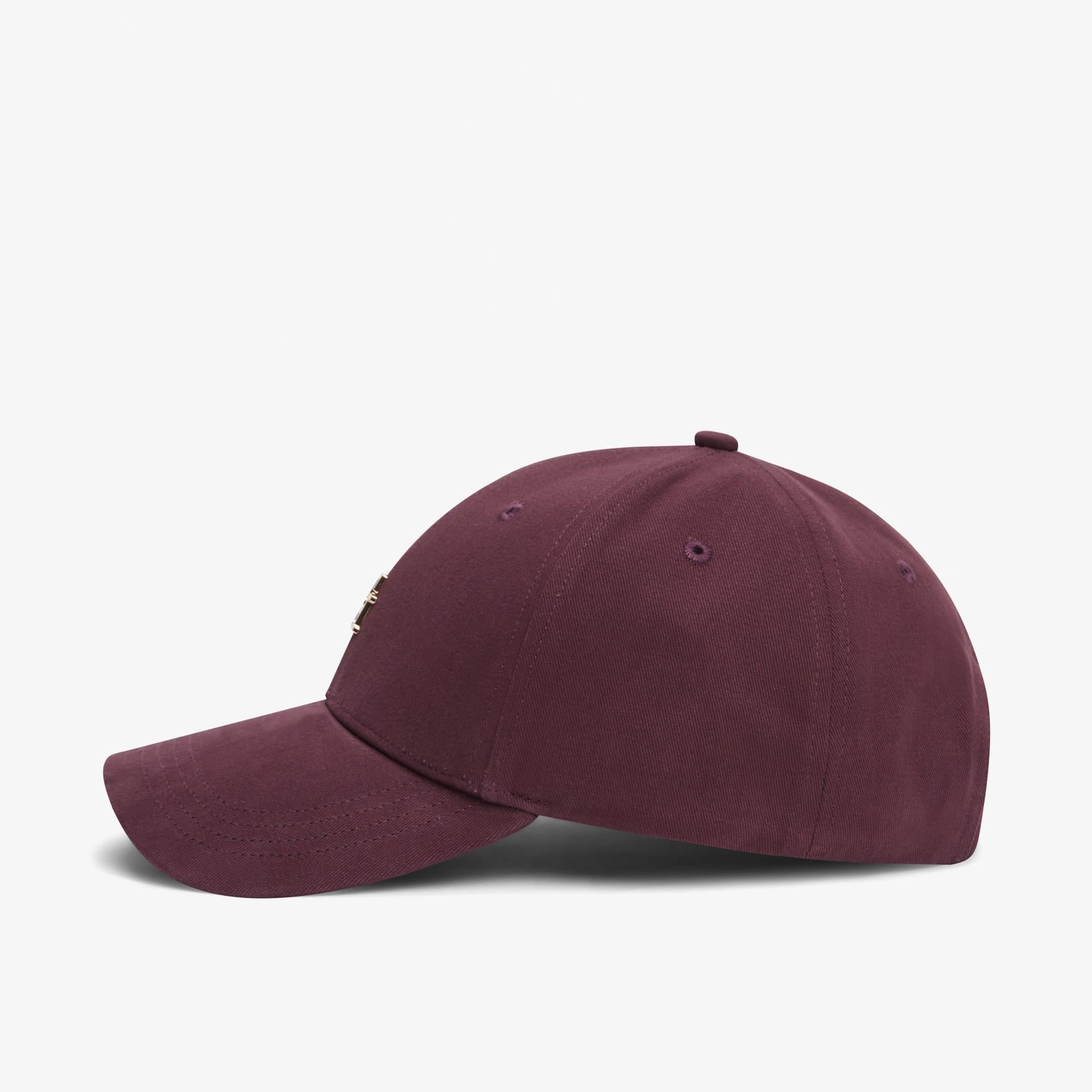 Tommy Hilfiger Elevated Chic Kadın Bordo Şapka