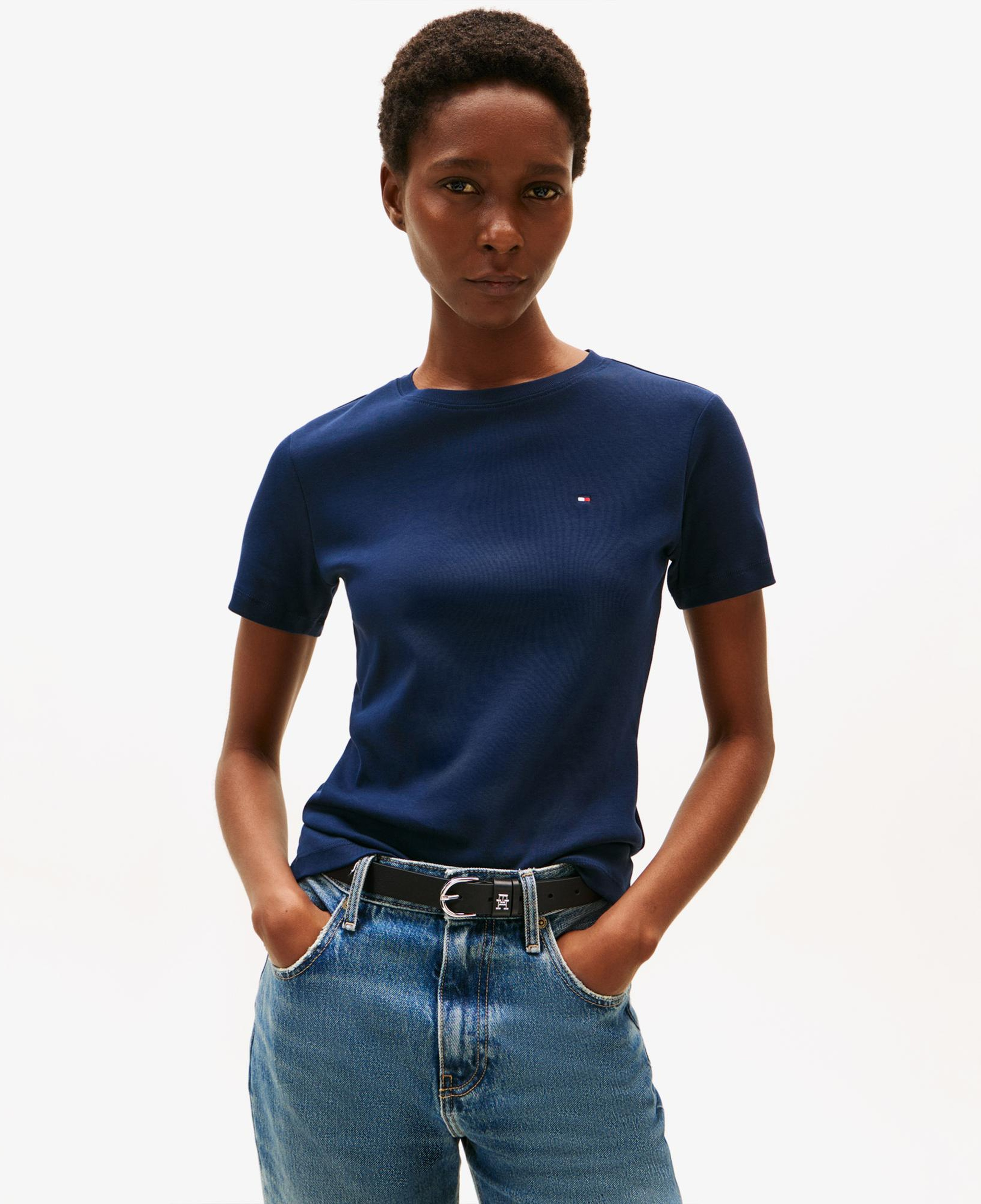 Tommy Hilfiger Cody Kadın Lacivert T-Shirt